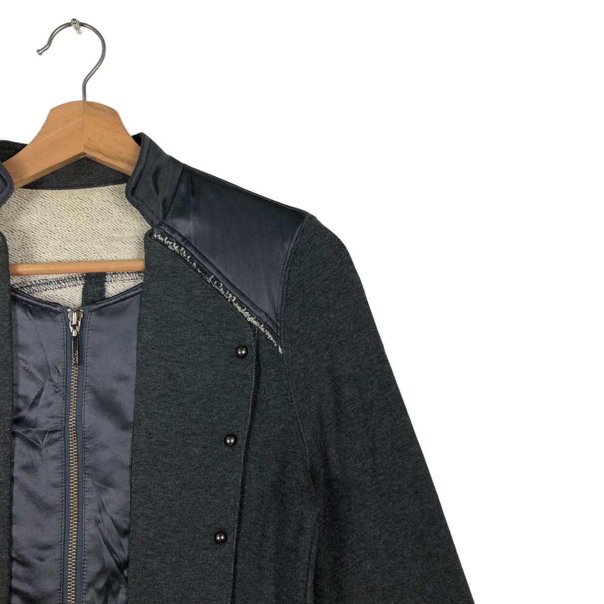 Japanese Brand 🔥Cropped Biker Jacket Bondage Design Issey Miyake Size US M / EU 48-50 / 2 - 5 Thumbnail