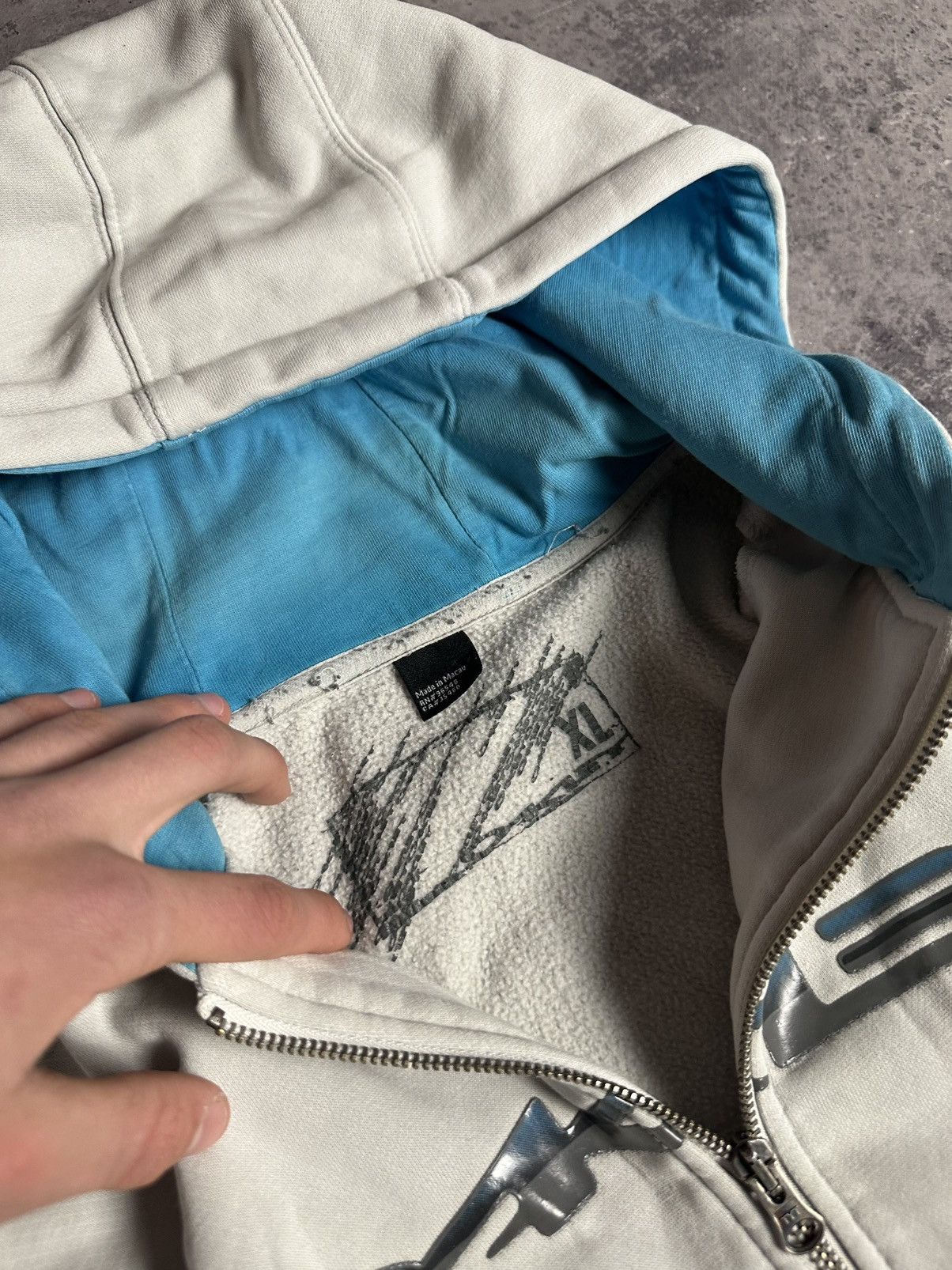 Oakley Vintage Y2K Oakley Software Full Zip Hoodie Size Men's Large Size US XL / EU 56 / 4 - 6 Thumbnail