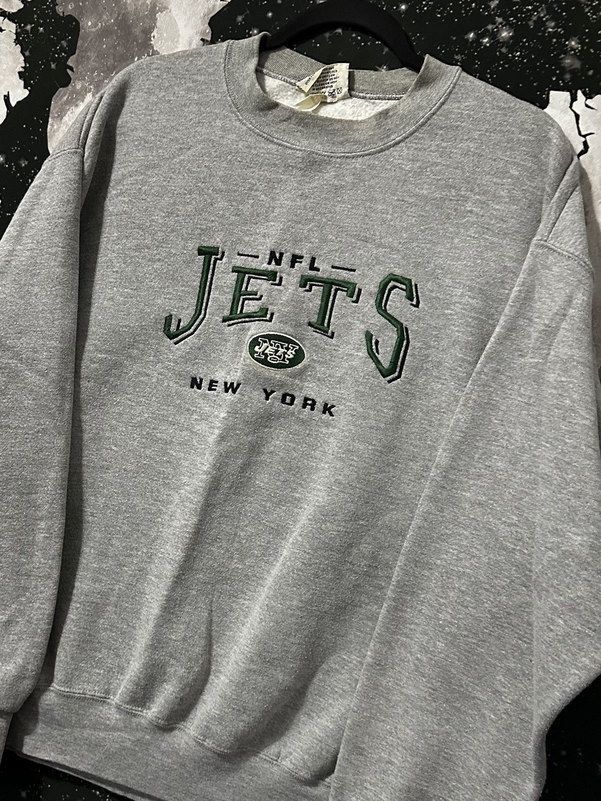 Lee NY Jets Lee Sport Crewneck Sweatshirt Size US L / EU 52-54 / 3 - 3 Thumbnail