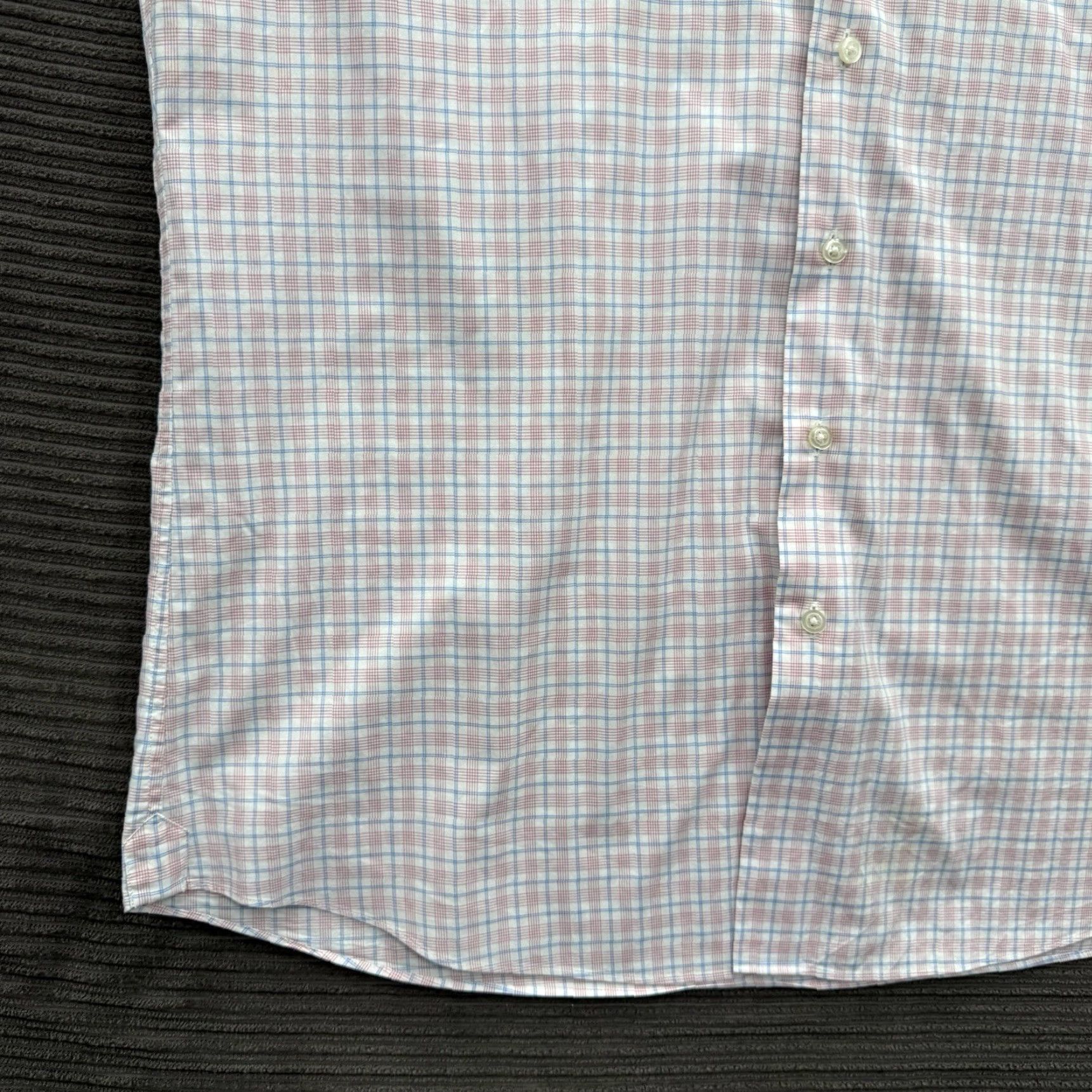 Proper Cloth Proper Cloth Shirt Men Dress Shirt Long Sleeve Check Pattern Multicolor Office 16 46in Regular Modern Preppy Mens Size US L / EU 52-54 / 3 - 7 Thumbnail