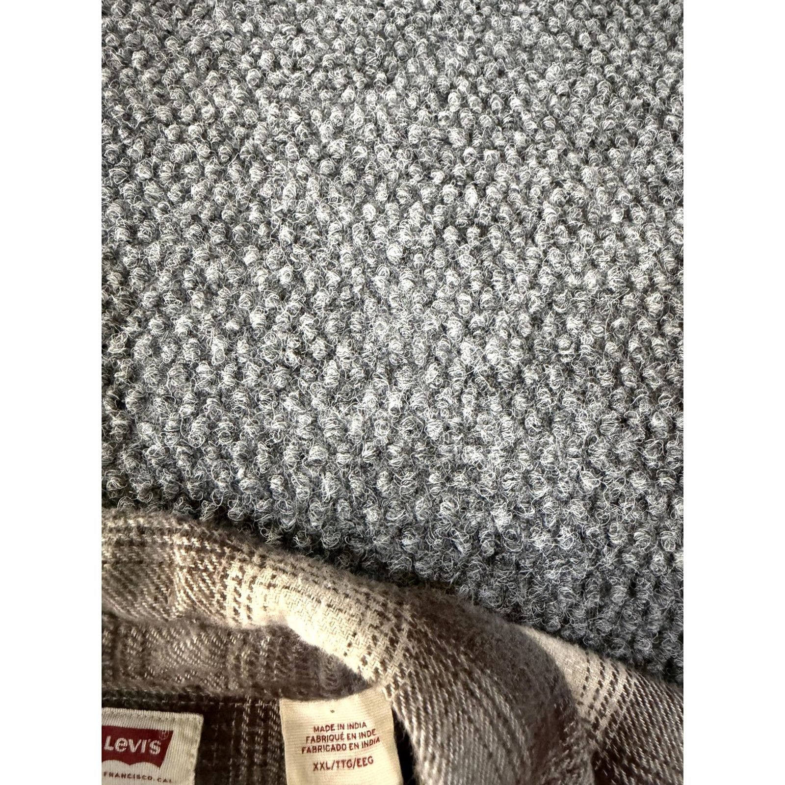 Levi's Levi's Shirt Mens 2XL Brown Plaid Flannel Long Sleeve Button Front Casual Size US XXL / EU 58 / 5 - 5 Thumbnail