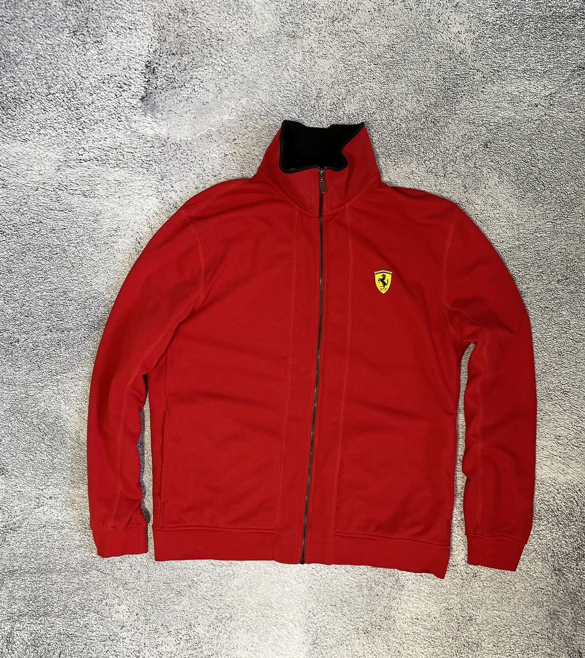Ferrari Ferrari Men’s Hoodie Full Zipper Vintage Scuderia Official Size US XXL / EU 58 / 5 - 1 Thumbnail