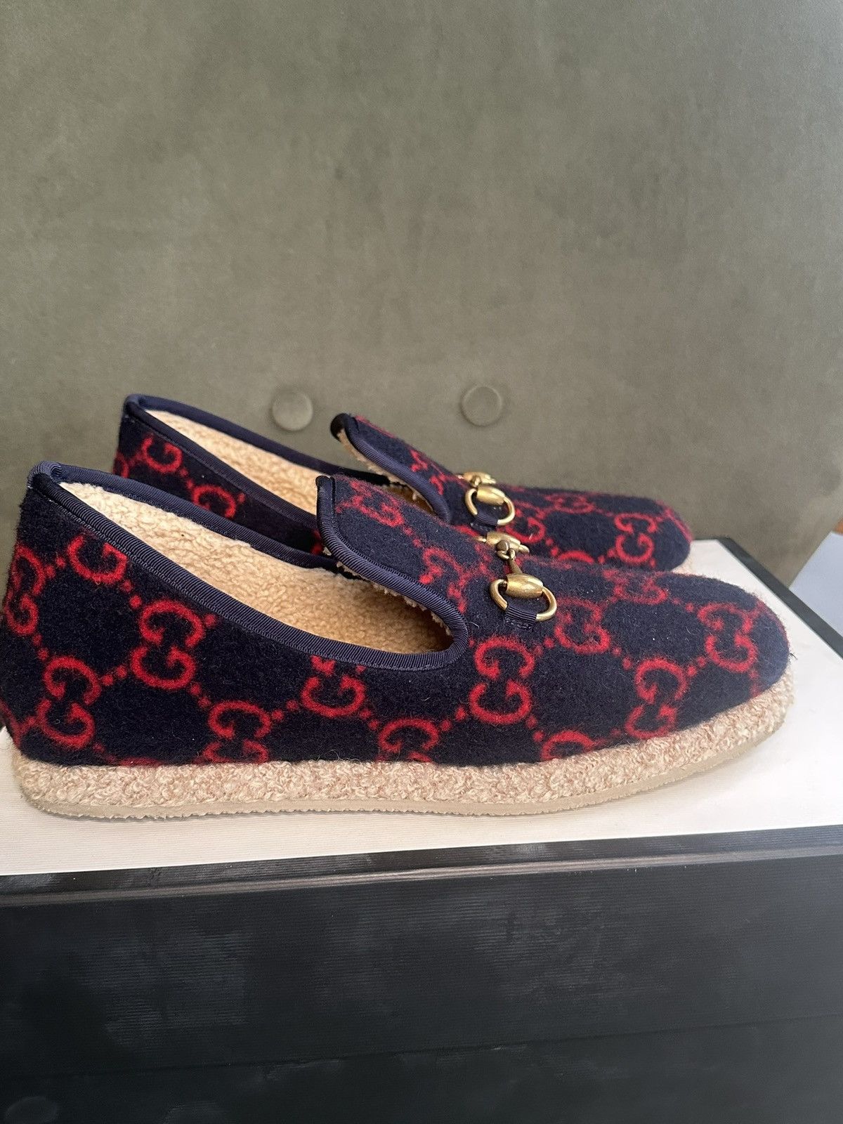 Gucci Gucci Men's Fria Loafer Espadrille Wool Size 6 Size US 6 / EU 39 - 4 Thumbnail