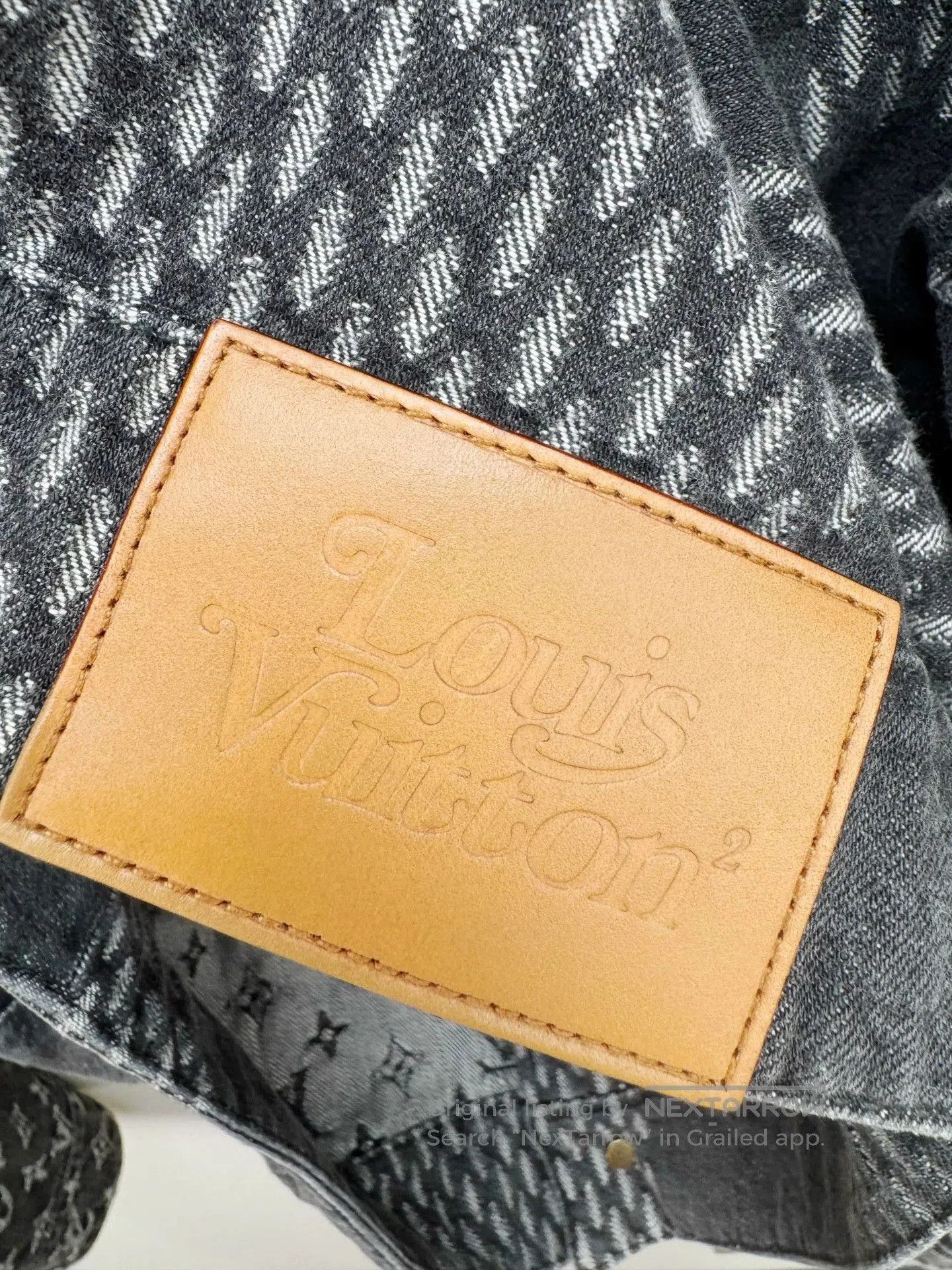 Louis Vuitton Louis Vuitton Full Logo Denim Jacket. Size US L / EU 52-54 / 3 - 9 Thumbnail