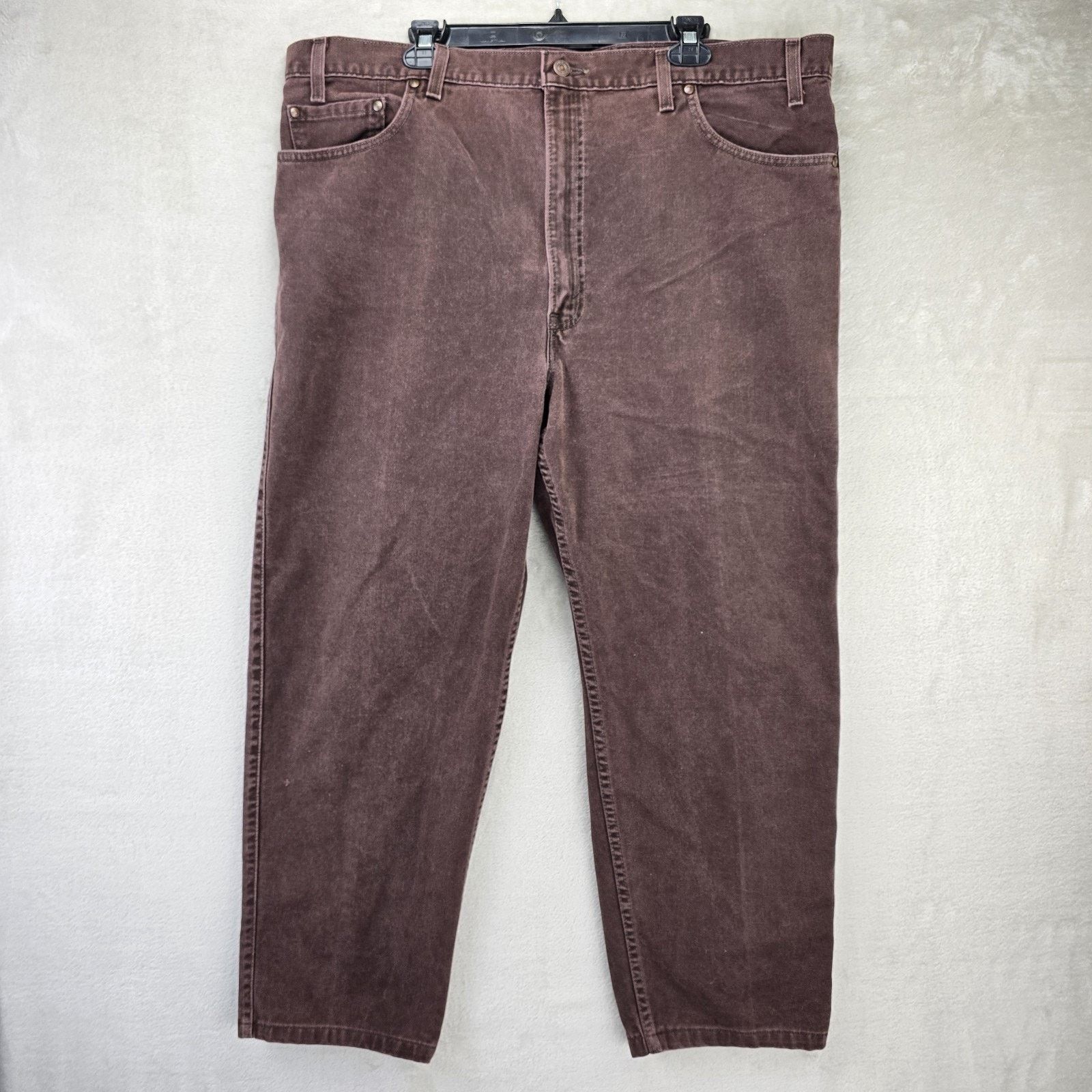 Levi's Vtg Levis 540 Jeans 44x30 (Fits 42x27) Brown Tab USA Made Size US 42 / EU 58 - 2 Thumbnail