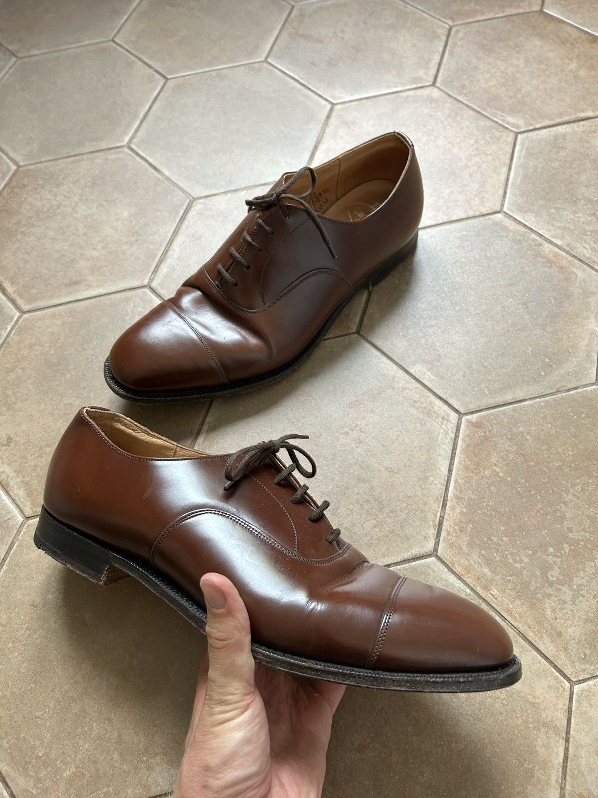 Church's Churchs Derby Cartmel Dress Shoes Size US 13 / EU 46 - 3 Thumbnail