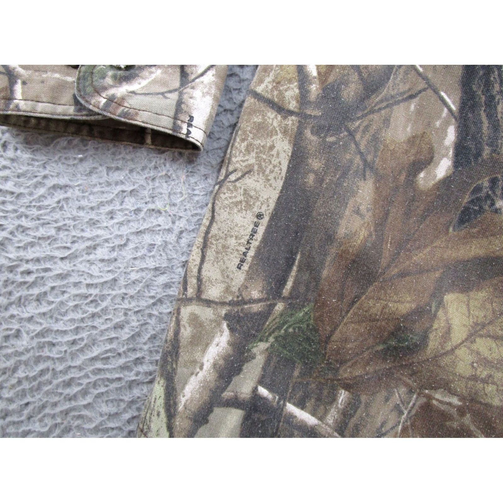Realtree Russell Outdoors Realtree AP Camo Shirt Mens 3XL Button Up Long Sleeve Hunting Size US XXL / EU 58 / 5 - 4 Thumbnail