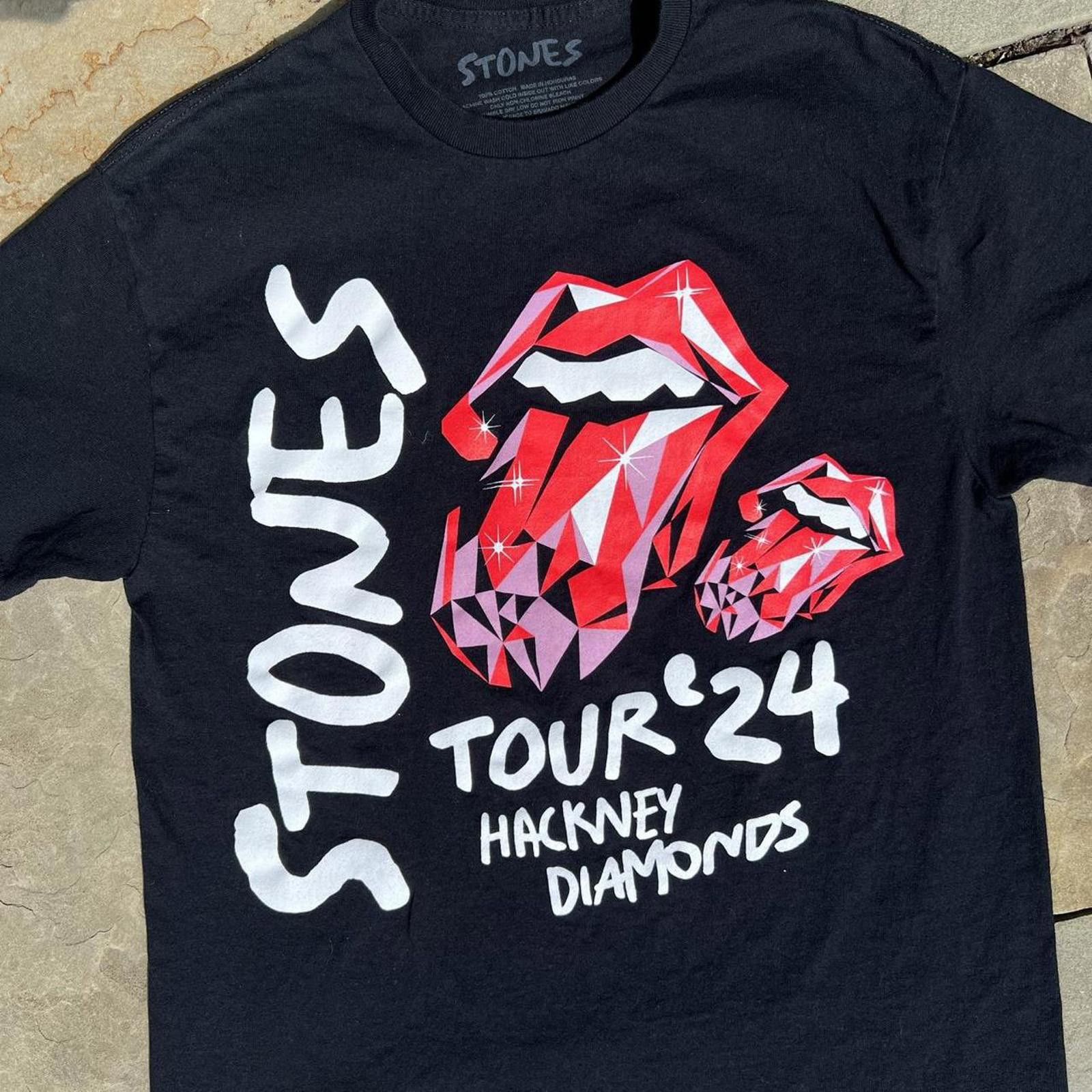 Other The Rolling Stones Hackney Diamonds 2024 Tour Band Tee Size M / US 6-8 / IT 42-44 - 2 Thumbnail