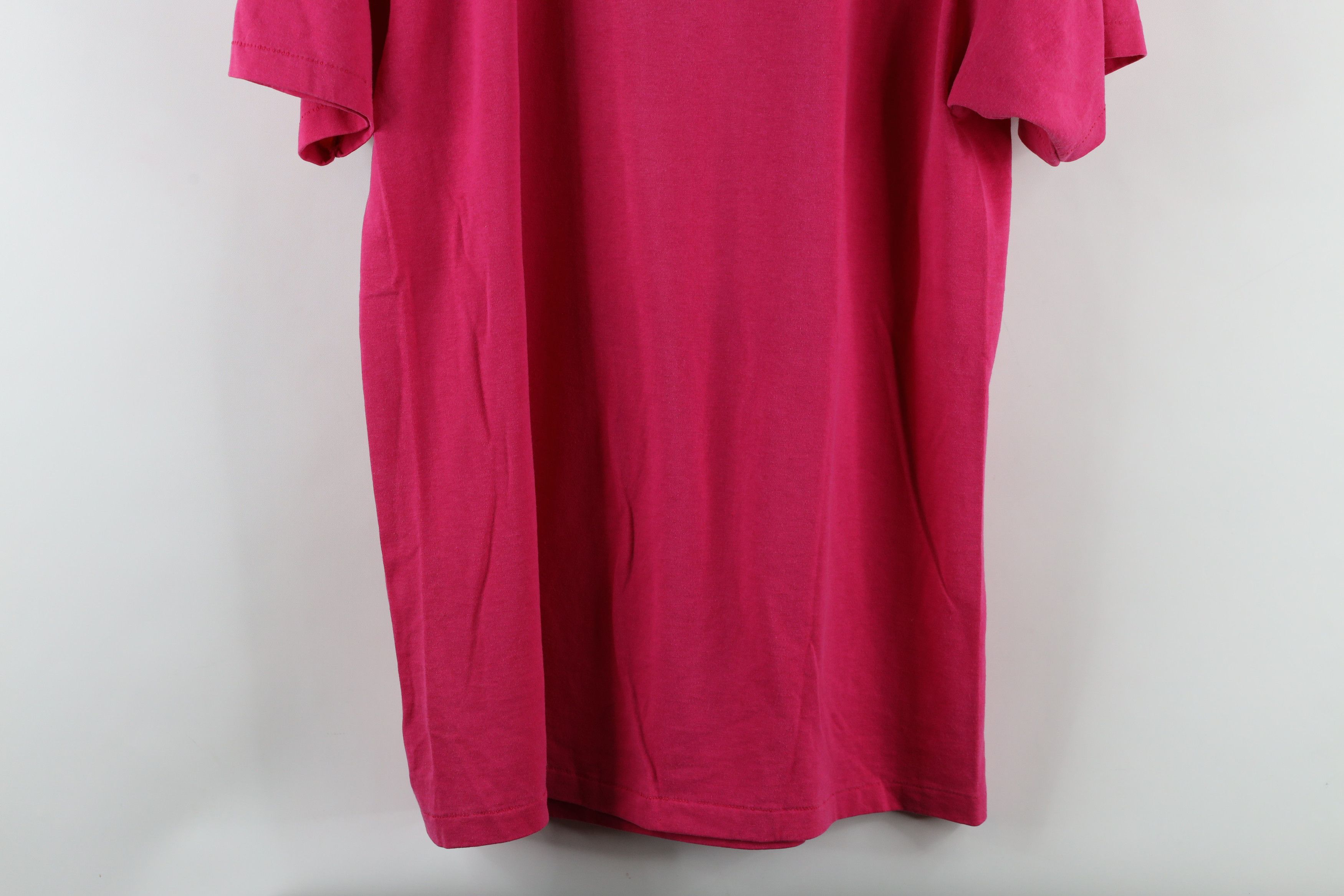 Vintage Vintage 80s Streetwear Puerto Rico Sailboat T-Shirt Pink USA Size US L / EU 52-54 / 3 - 8 Thumbnail