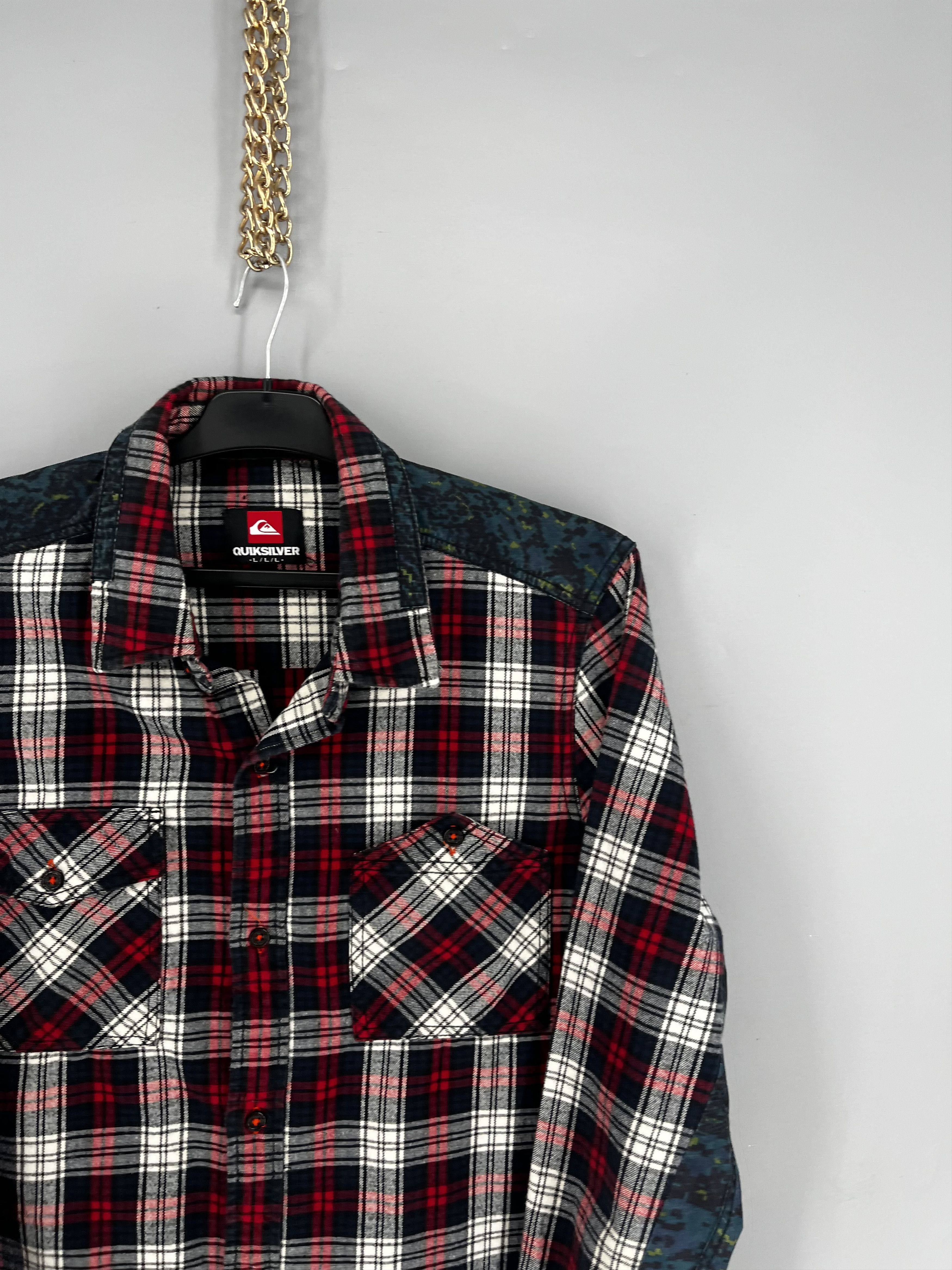 Quiksilver Y2K Quicksilver Plaid Cotton Jacket Shirt Buttons Up L Size US L / EU 52-54 / 3 - 5 Thumbnail