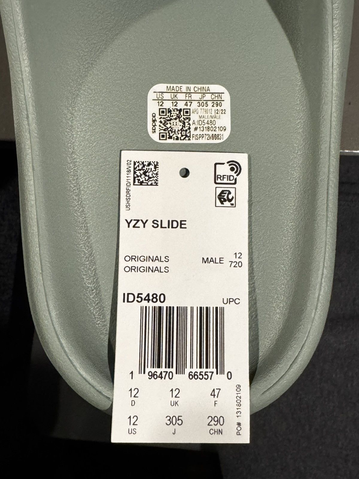 Yeezy Yeezy Slides Size US 12 / EU 45 - 7 Thumbnail