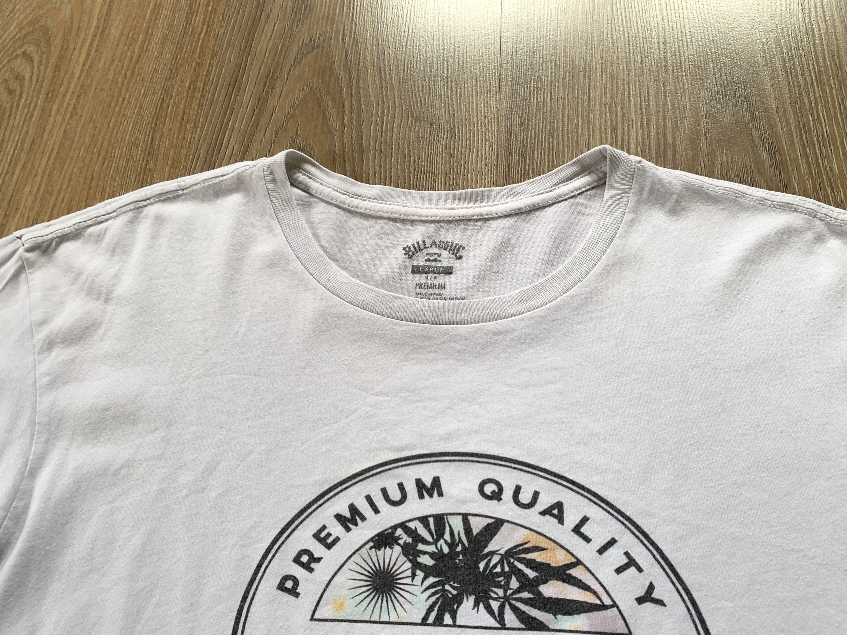 Billabong Billabong White Tee Shirt Size US L / EU 52-54 / 3 - 4 Thumbnail
