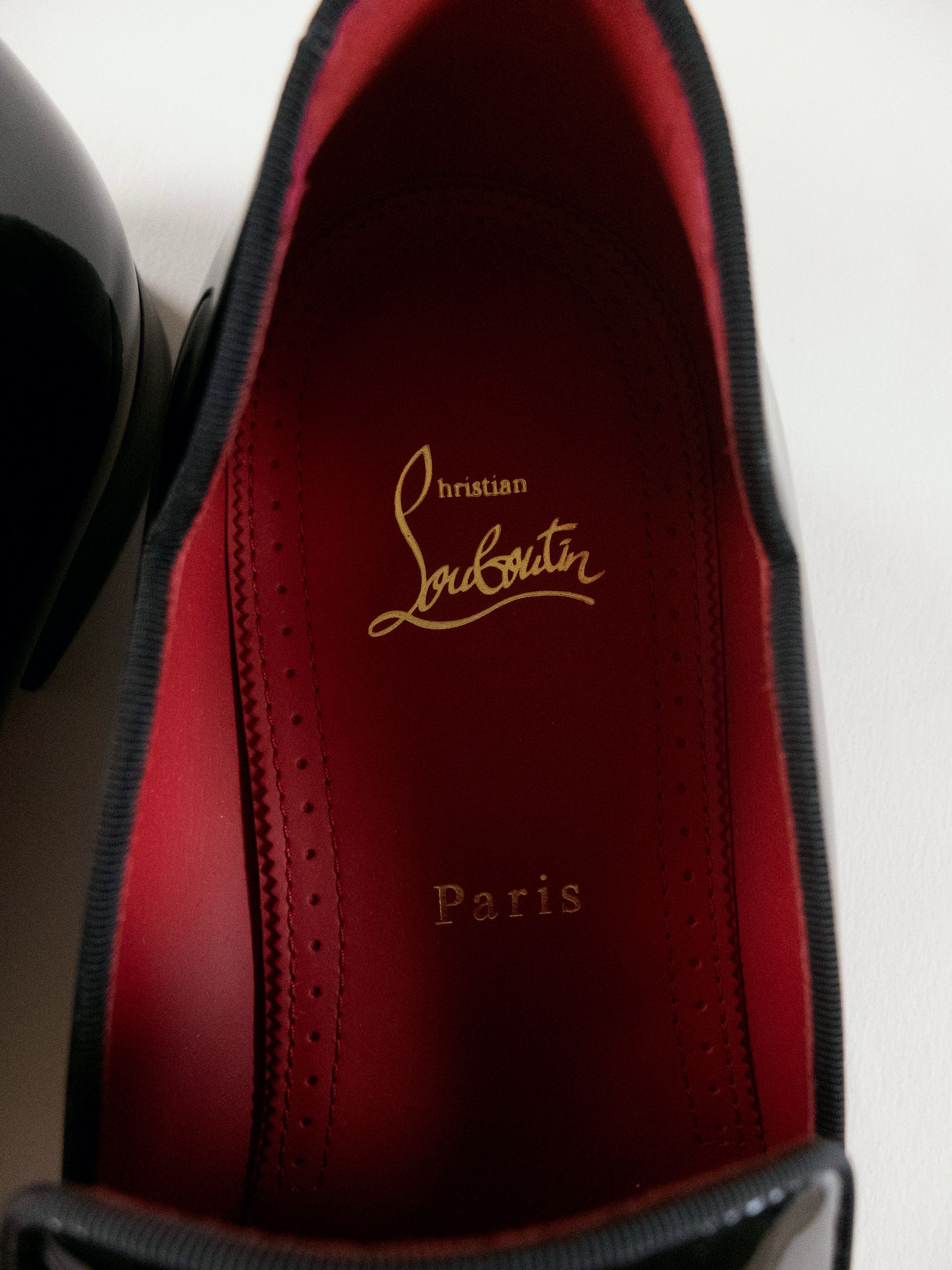 Christian Louboutin CHRISTIAN LOUBOUTIN Dandy Chick black patent leather shoes Size US 9 / EU 42 - 6 Thumbnail