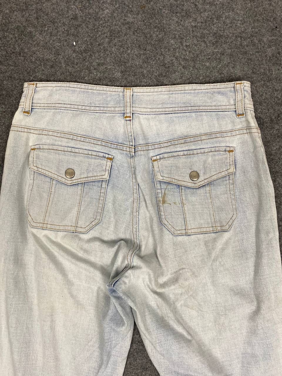 Japanese Brand vintage japanese brands distressed denim Size 29" - 4 Thumbnail