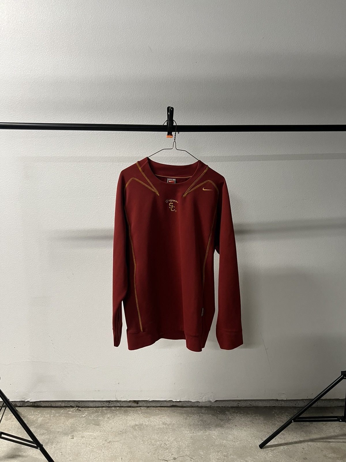 Nike × Vintage USC NIKE CREWNECK Size US S / EU 44-46 / 1 - 1 Thumbnail