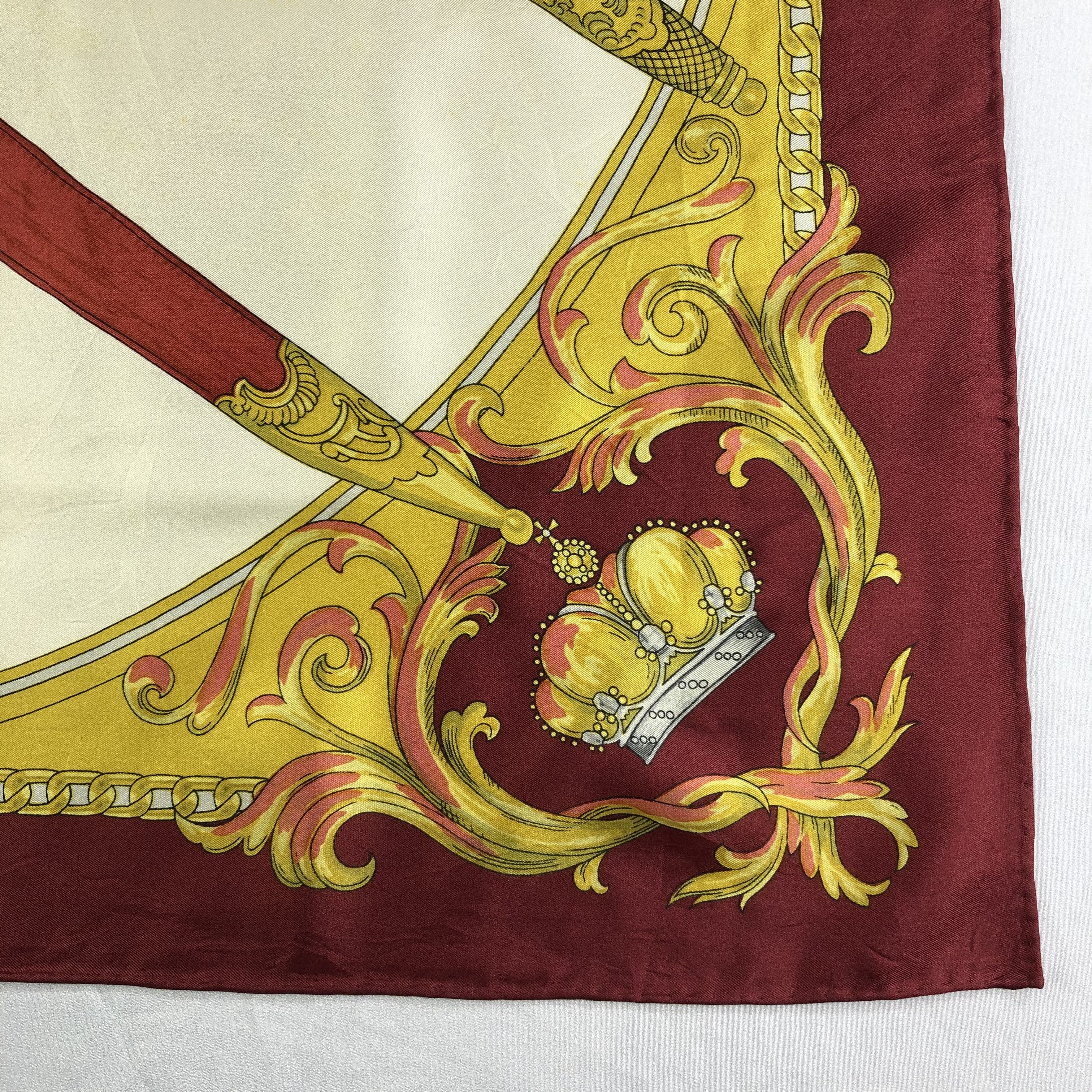 Vintage Vintage Silk Scarf Size ONE SIZE - 3 Thumbnail