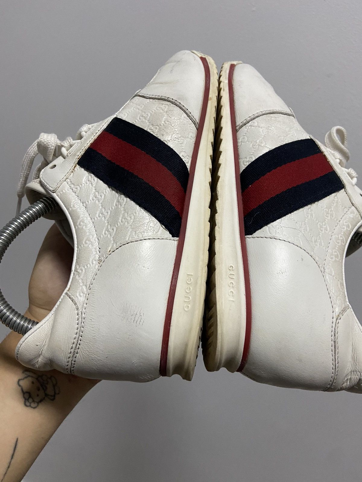Gucci Gucci low sneakers vintage monogram womens Size US 8 / IT 38 - 12 Thumbnail