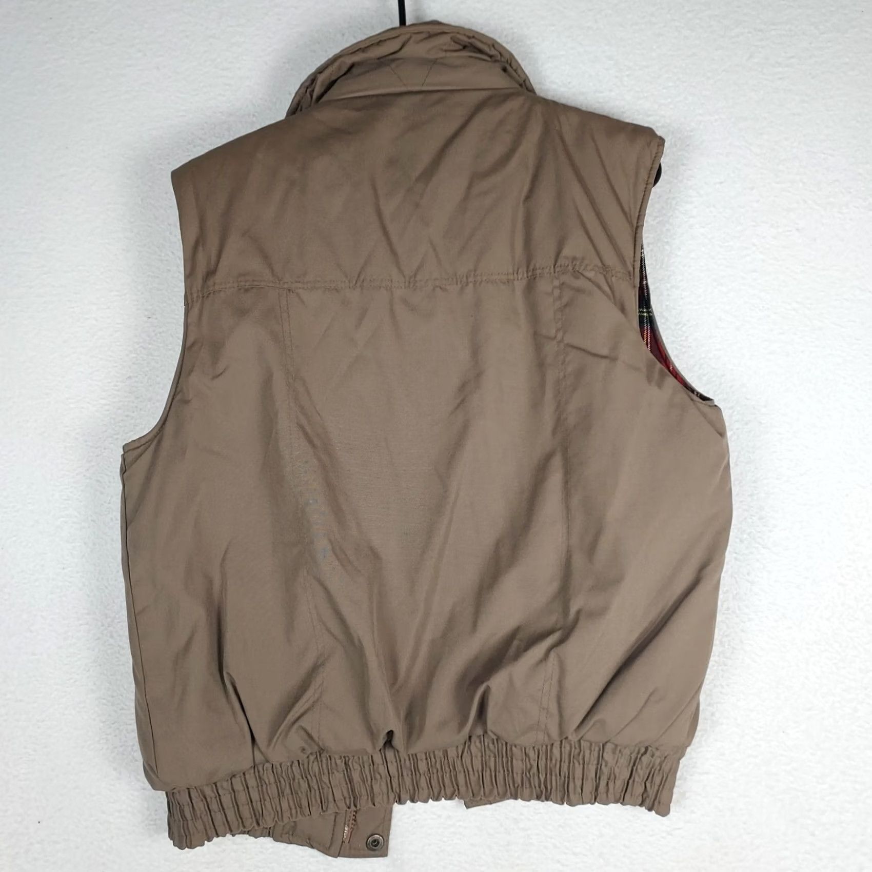 Vintage VINTAGE Repage Insulated Vest Mens Large Brown Plaid Lined Outdoor Workwear Regular Fit Size US L / EU 52-54 / 3 - 2 Thumbnail
