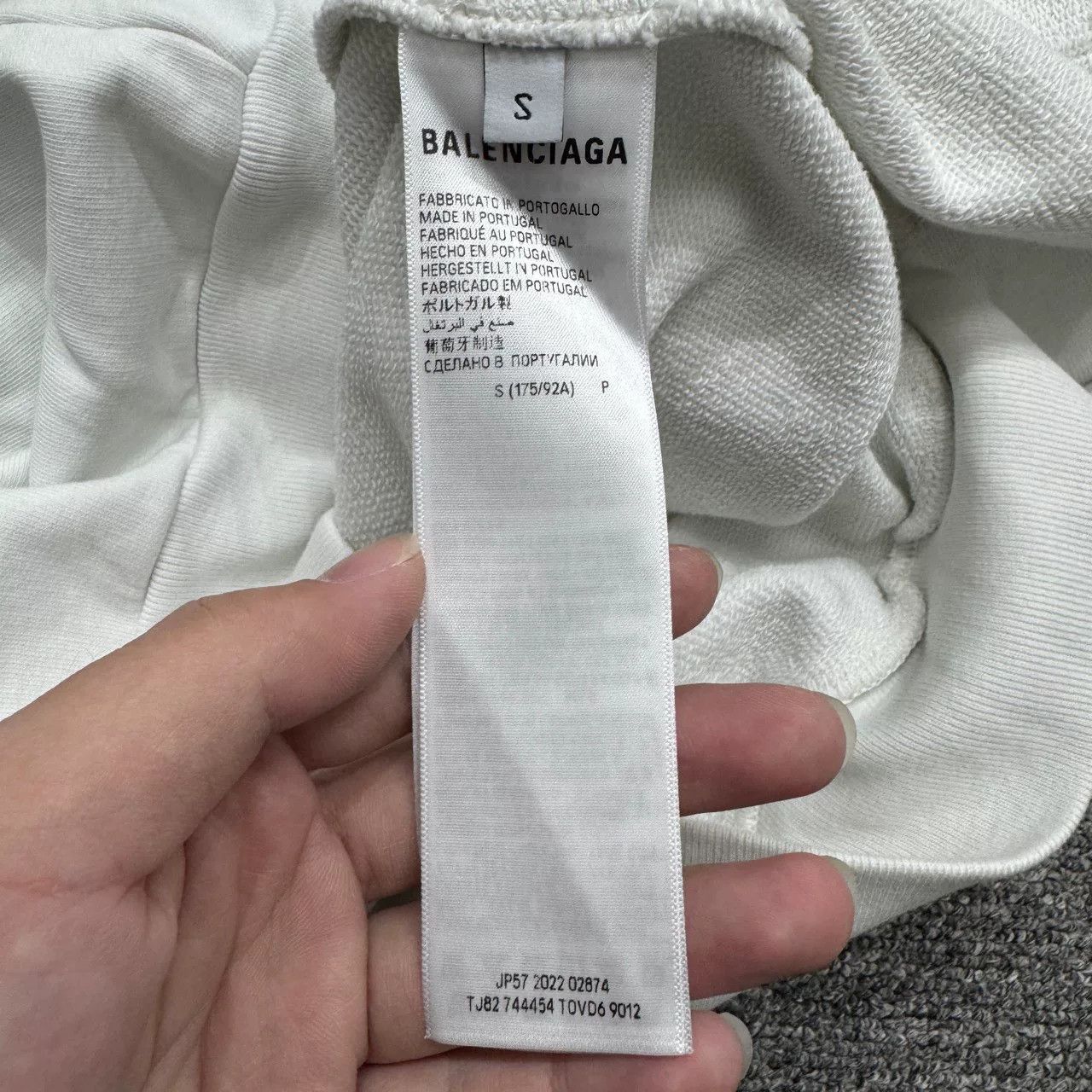Balenciaga balenciaga energy logo hooded sweatshirt. Size US S / EU 44-46 / 1 - 5 Thumbnail