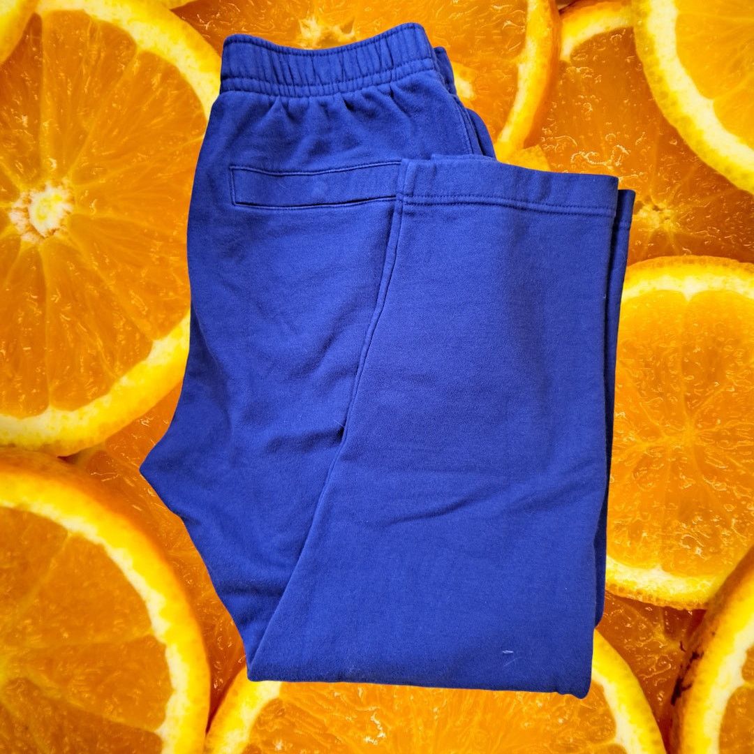 Nike Nike Navy Blue Sweatpants with Snap Pockets Size Large Size US 36 / EU 52 - 1 Thumbnail