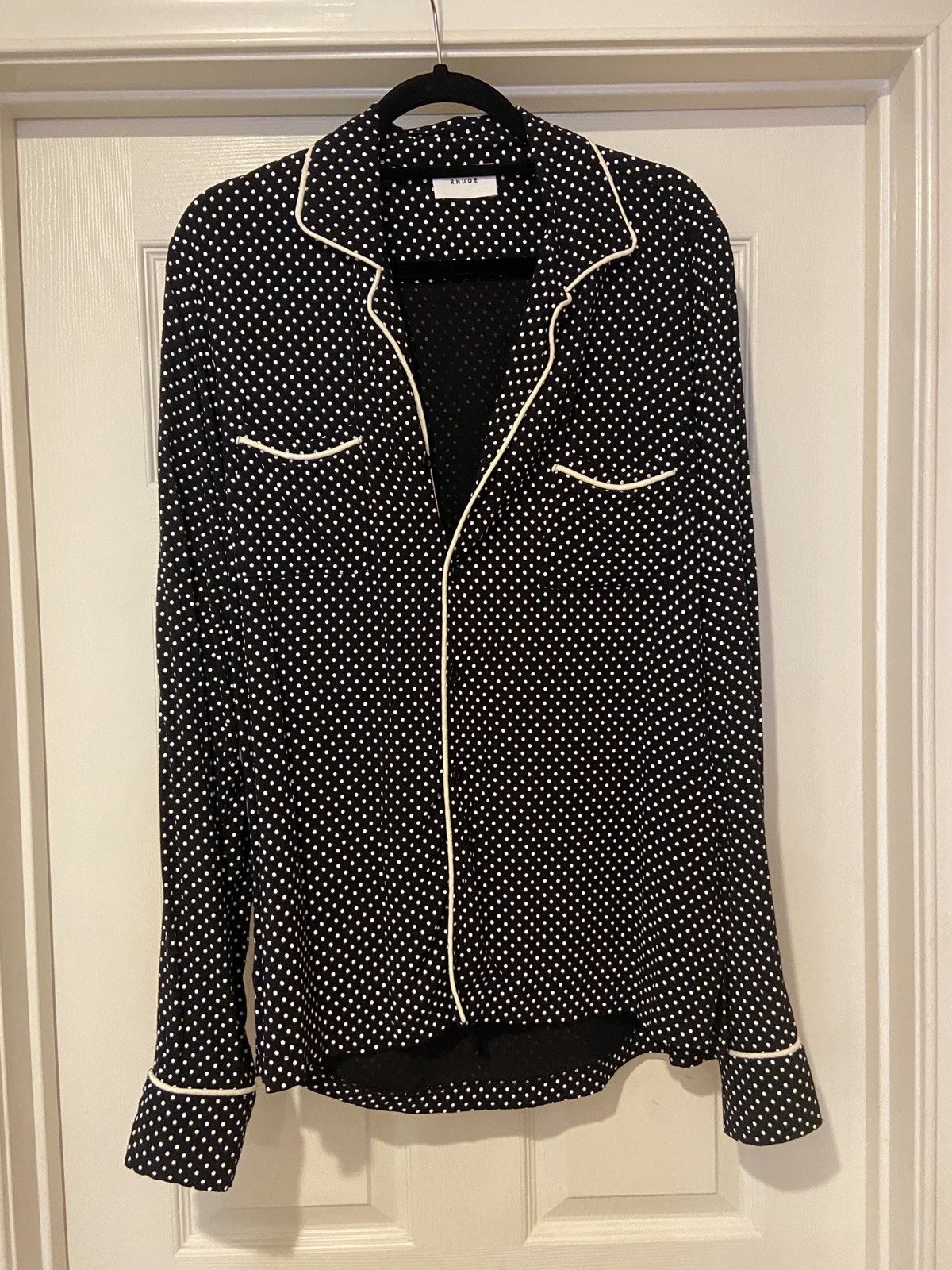 Rhude Polka Dot Pajama Shirt Size US S / EU 44-46 / 1 - 1 Thumbnail