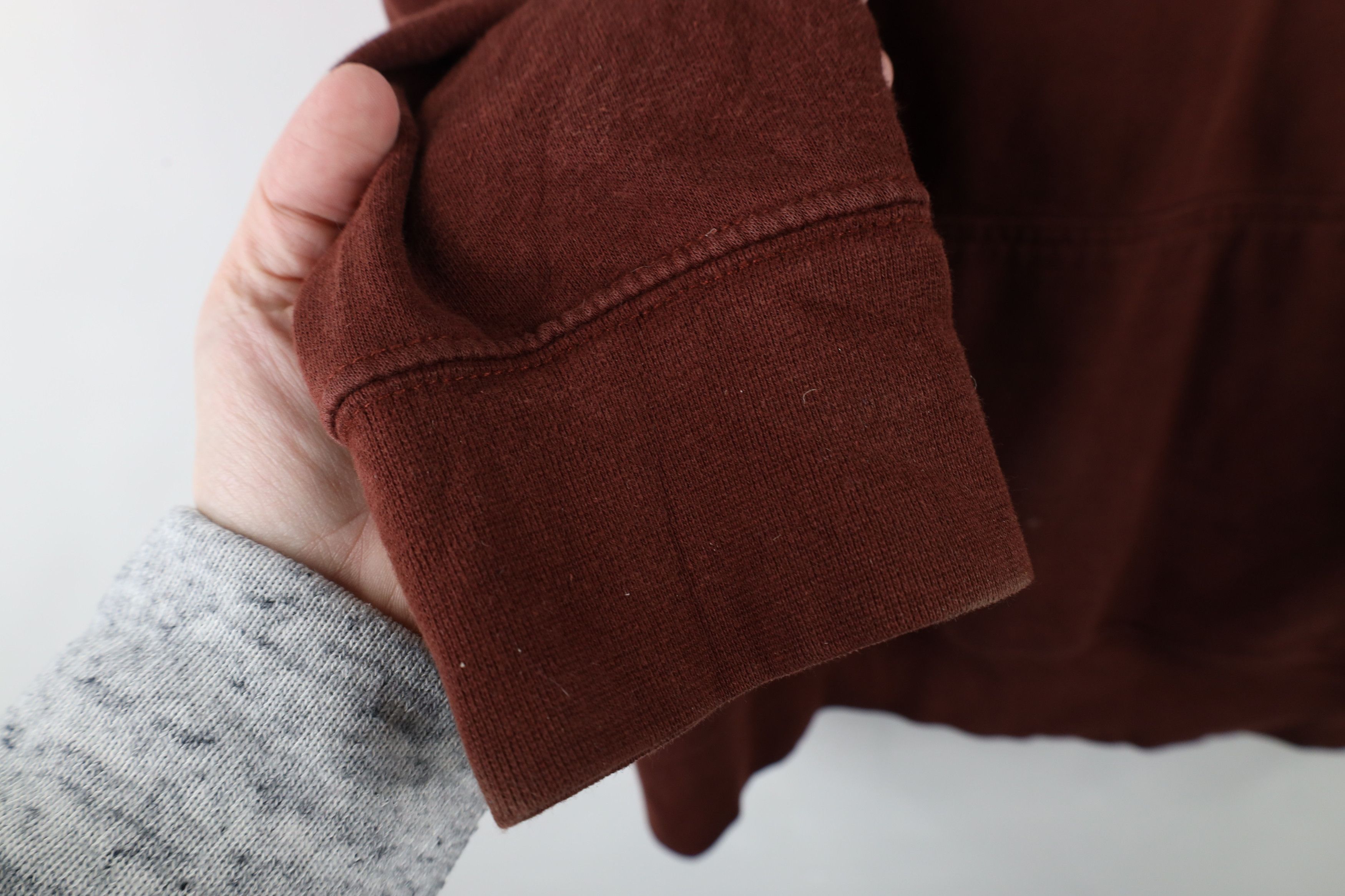 The North Face × Vintage Vintage The North Face Spell Out Big Logo Hoodie Brown Size US M / EU 48-50 / 2 - 8 Thumbnail