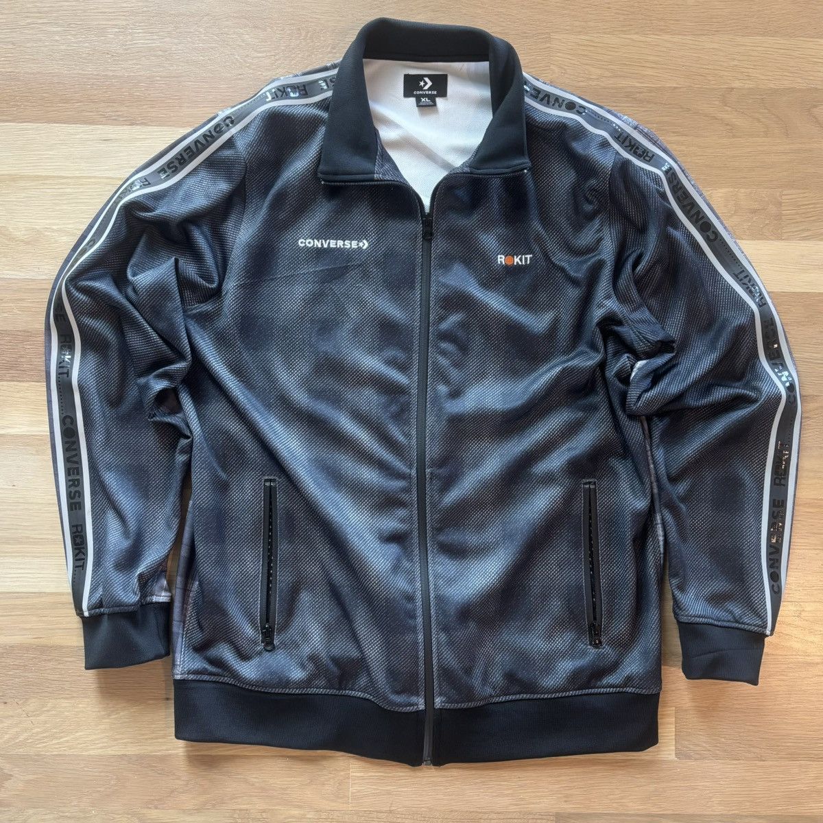 Converse × Rokit Converse x Rokit Plaid Track Jacket Size US XL / EU 56 / 4 - 1 Thumbnail