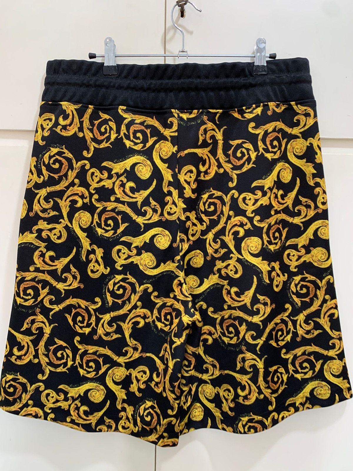 Versace Jeans Couture Tricetate Shorts Versace Jeans Culture Sketch Print L, black Size US 32 / EU 48 - 8 Thumbnail