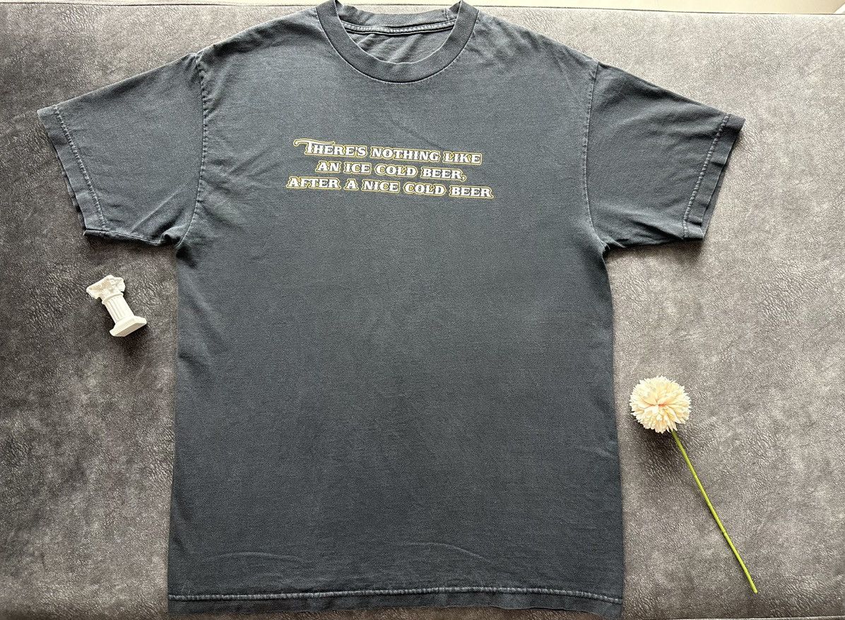 Vintage There Nothing Like Ice Cold Beer After Nice Cold Beer Size US L / EU 52-54 / 3 - 1 Thumbnail
