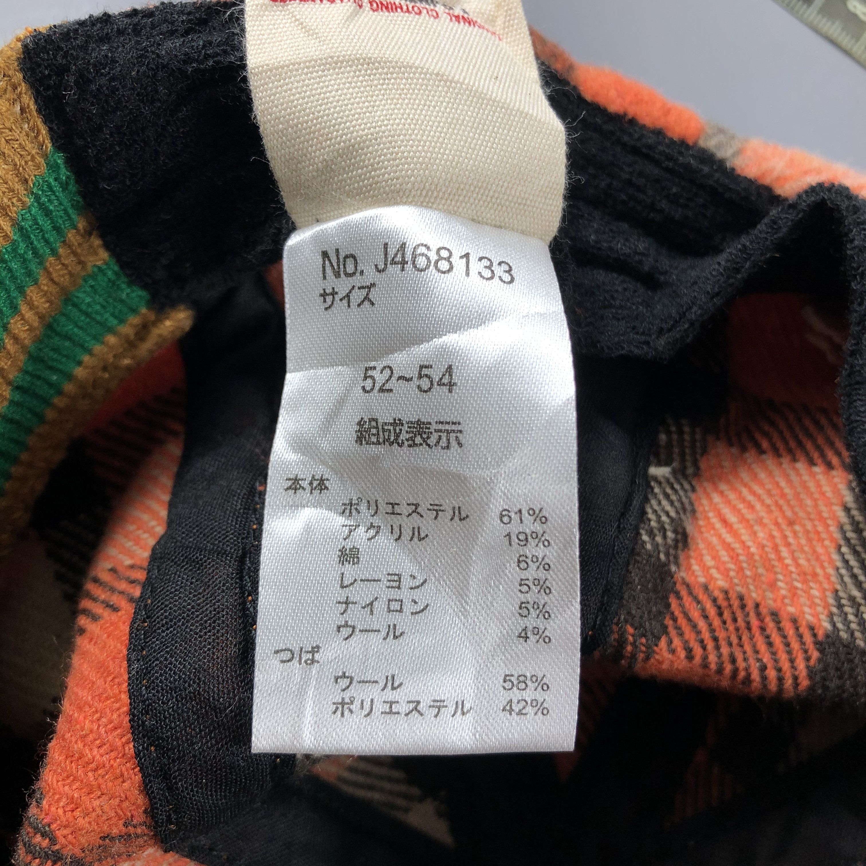 Japanese Brand × Vintage Junk Store Checker Ivy Caps -D722 Size ONE SIZE - 5 Thumbnail