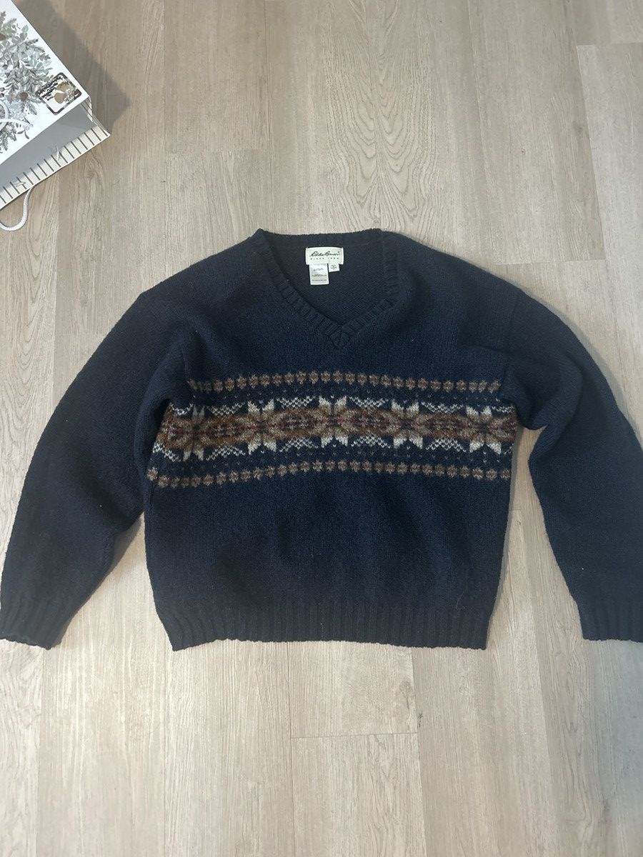 Eddie Bauer × Vintage Eddie Bauer Sweater Size US M / EU 48-50 / 2 - 1 Thumbnail
