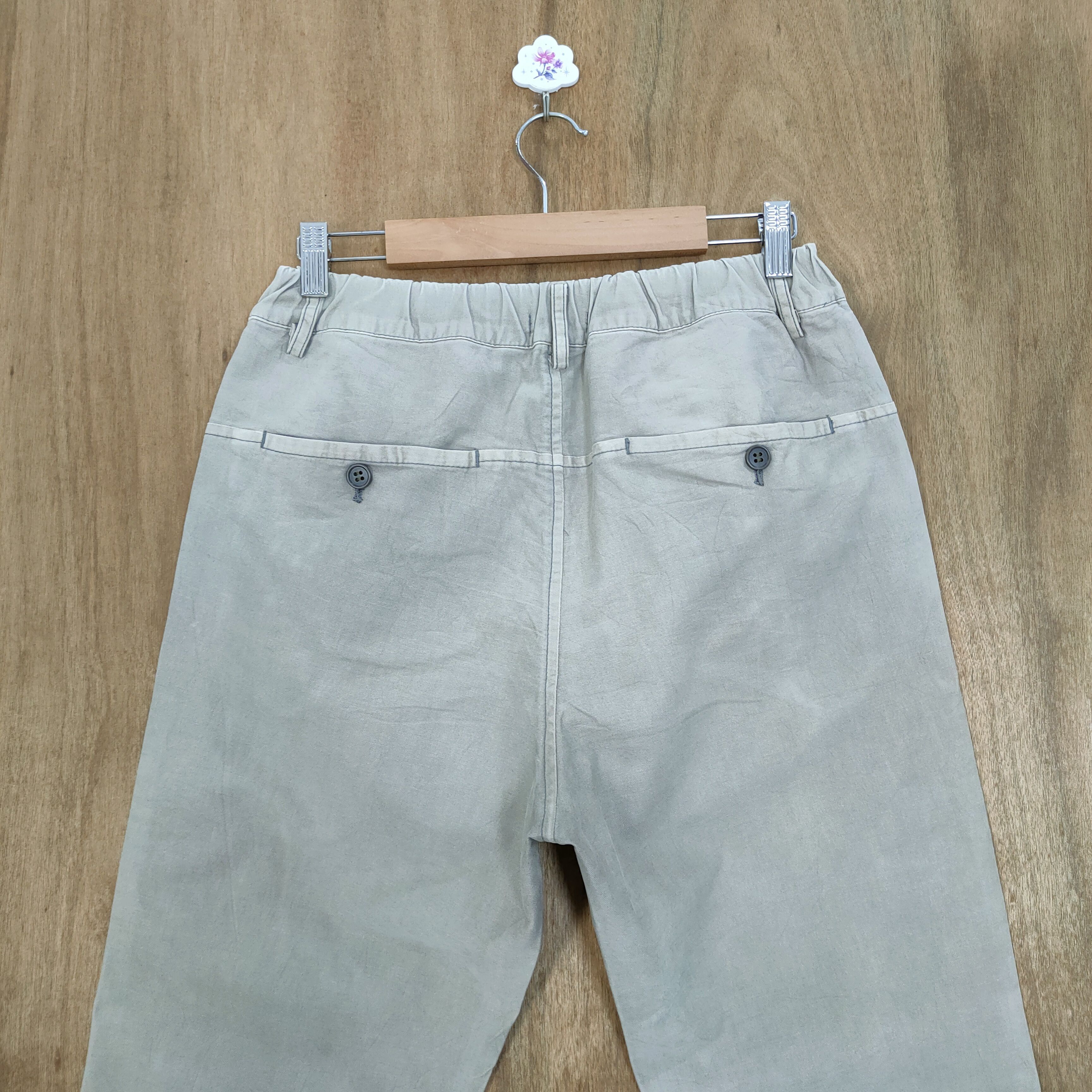 Issey Miyake PLANTATION BY ISSEY MIYAKE FADED BAGGY EASY PANTS Size US 29 - 9 Thumbnail