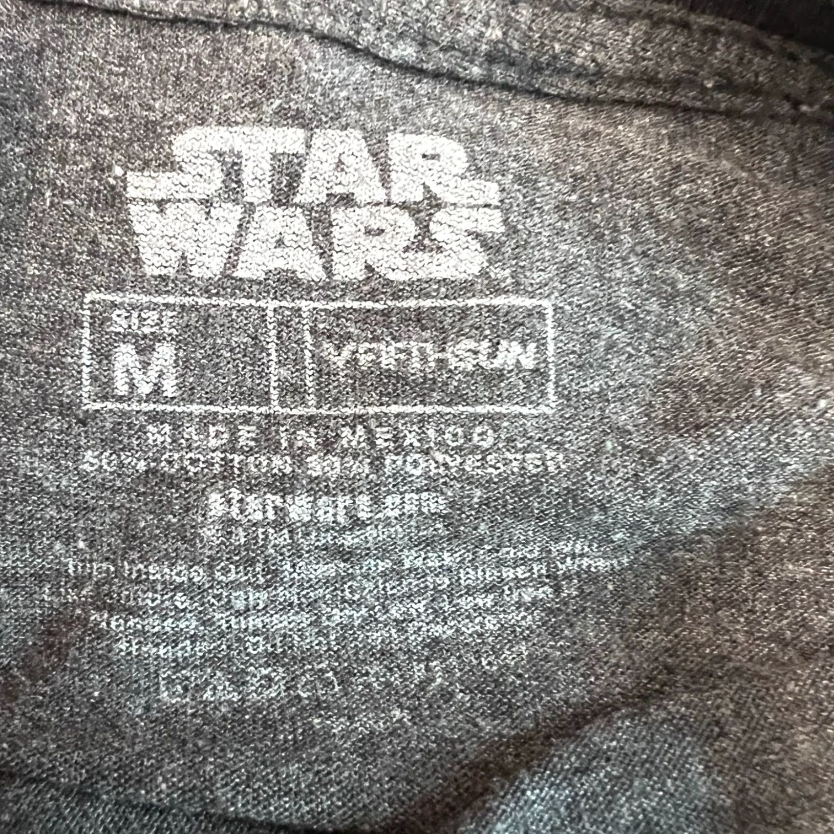 Star Wars Yoda Free Words Of Wisdom T Shirt Adult M Gray Star Wars Tee Mens Size US M / EU 48-50 / 2 - 5 Thumbnail
