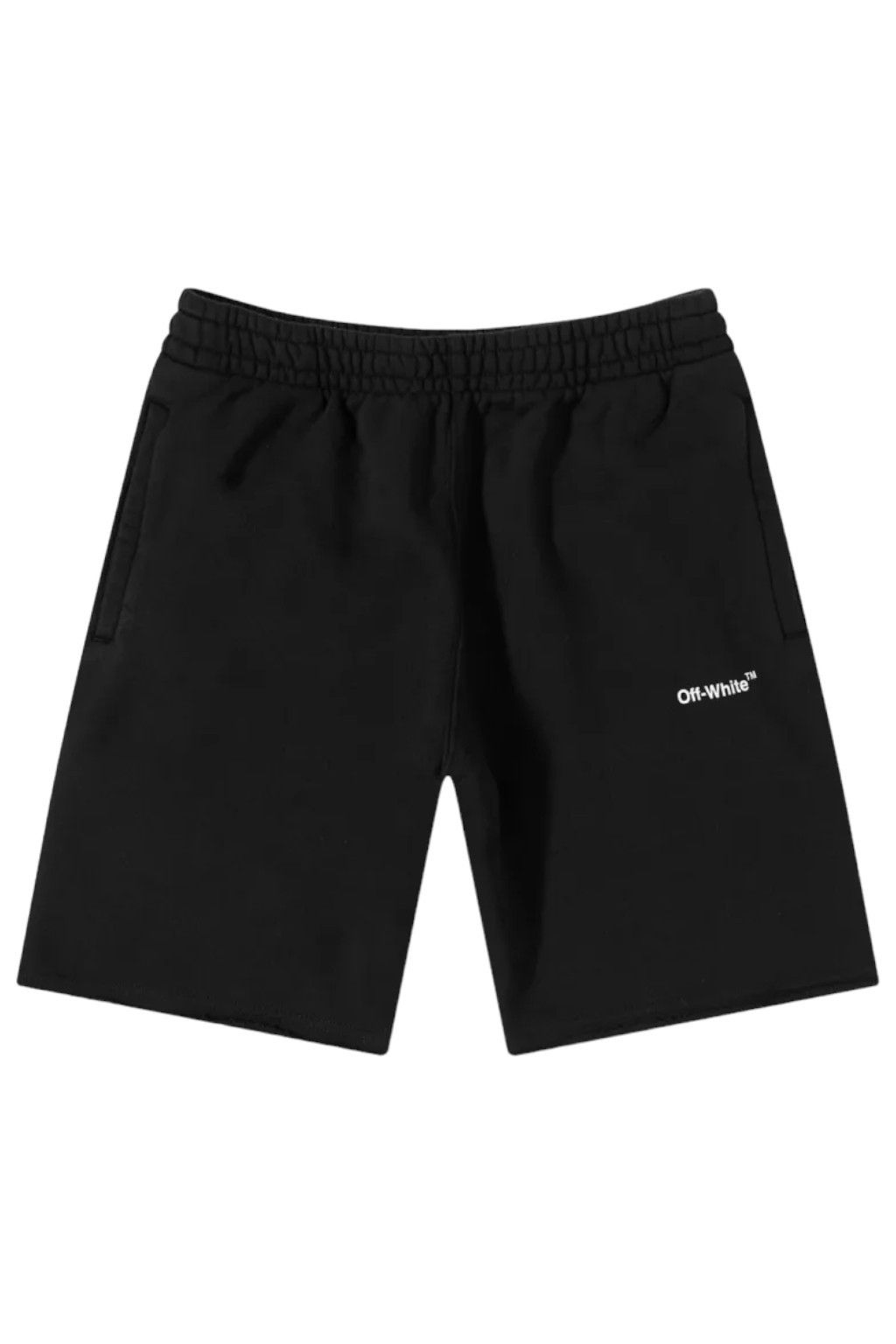 image of Off White Off-White Caravaggio Arrow Shorts in Black, Men's (Size 30)