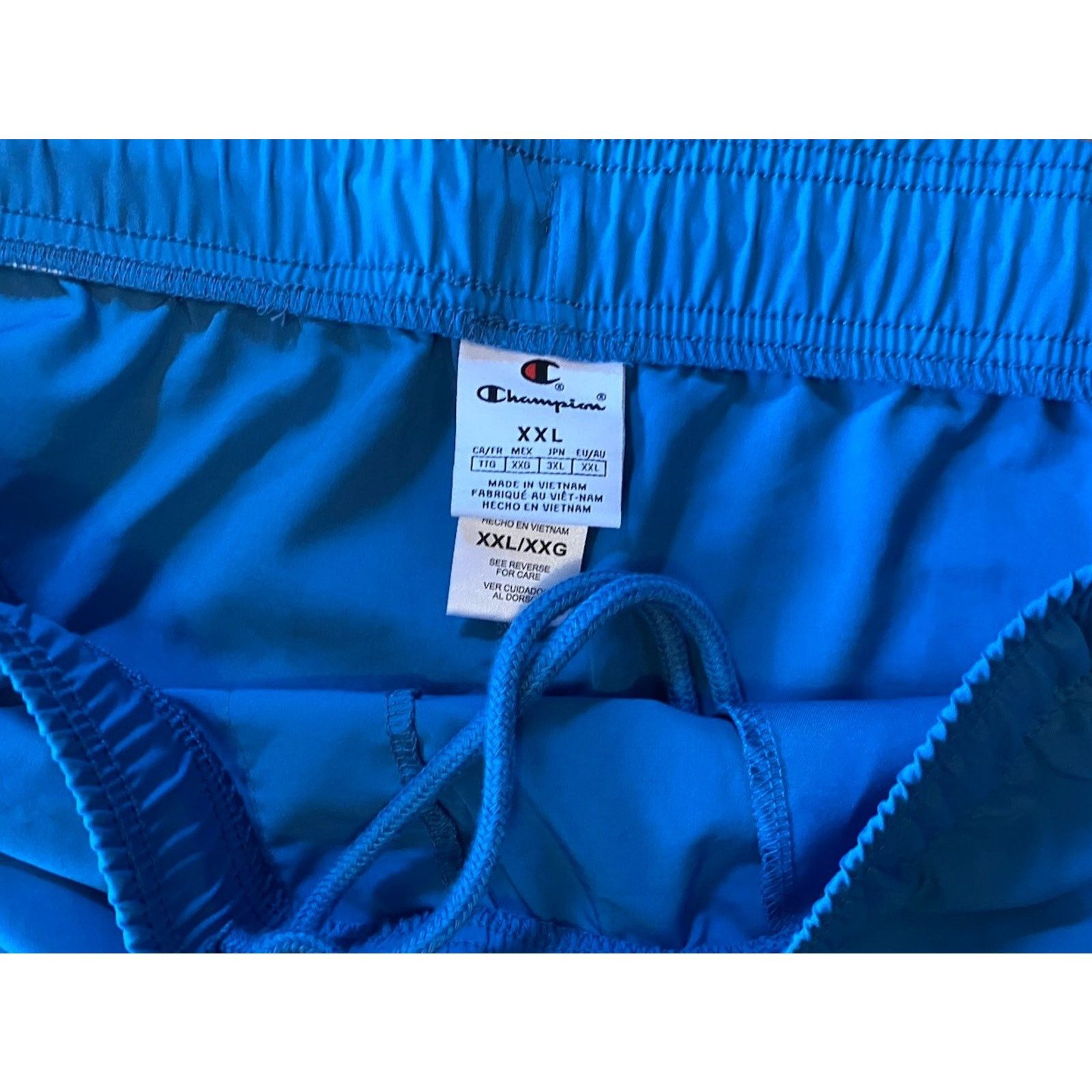 Champion Champion Shorts Pull On Men’s XXL Blue Zip Pockets Size US 38 / EU 54 - 5 Thumbnail