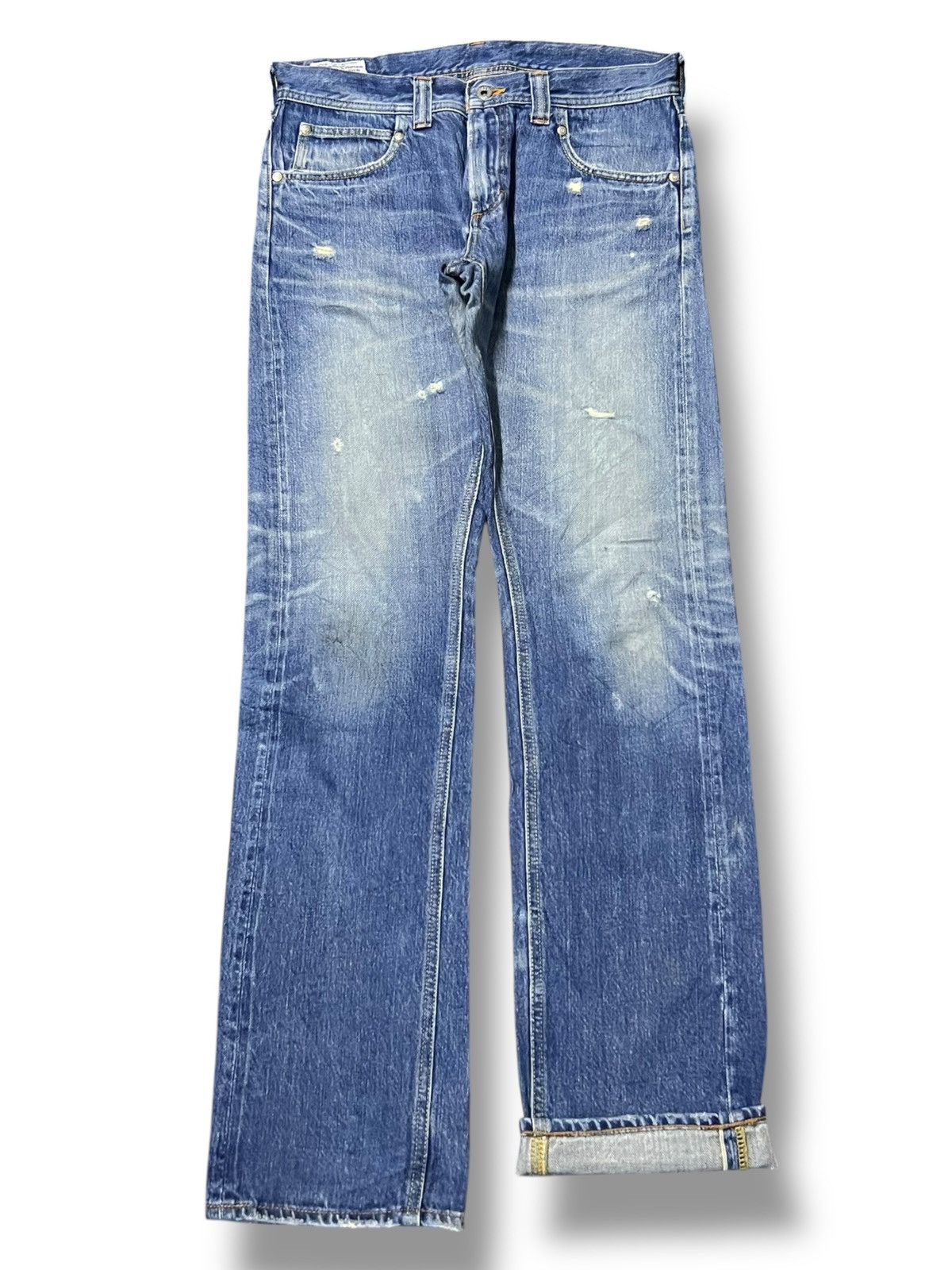 Japanese Brand Vintage The Highest End Japan Half Selvedge Denim Size US 34 / EU 50 - 2 Thumbnail