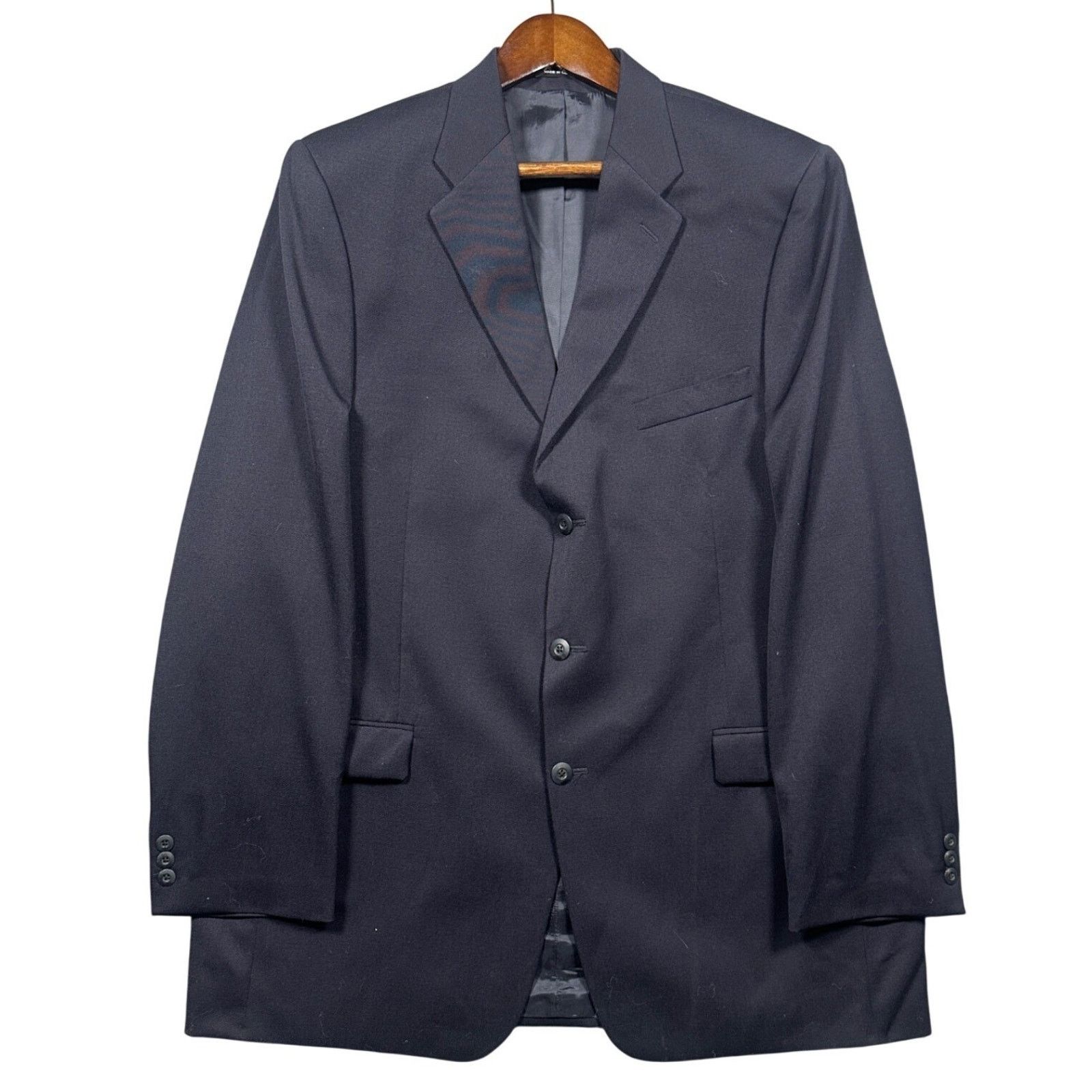 Lauren Ralph Lauren Lauren Ralph Lauren Blazer Mens 46L Navy Blue Sport Coat Size 46L - 1 Thumbnail