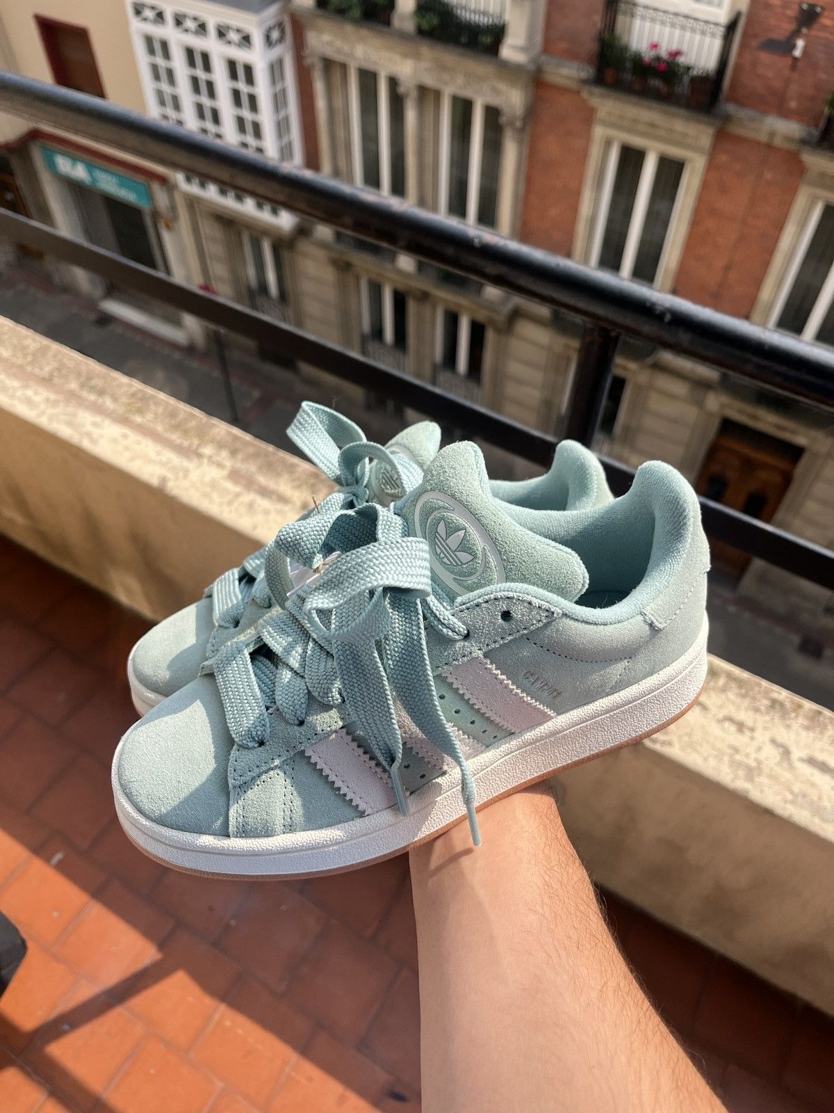 Adidas Adidan Campus Hazy Green Size US 6 / IT 36 - 7 Thumbnail
