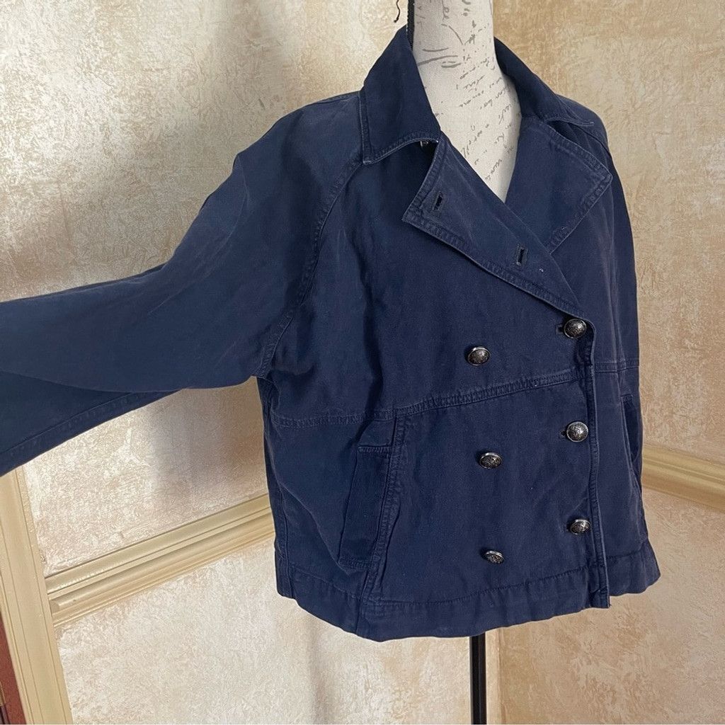 Free People Free People We The Free Viva Surplus Denim Jean Jacket M Size XXS / US 00 / IT 34 - 4 Thumbnail