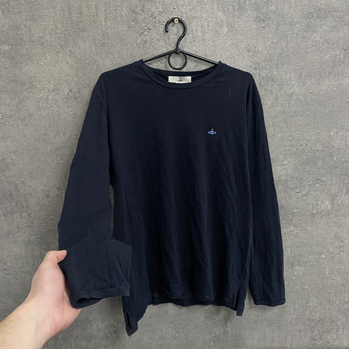 Vivienne Westwood Vivienne Westwood Long Sleeve Tee Shirt Size US XL / EU 56 / 4 - 2 Thumbnail