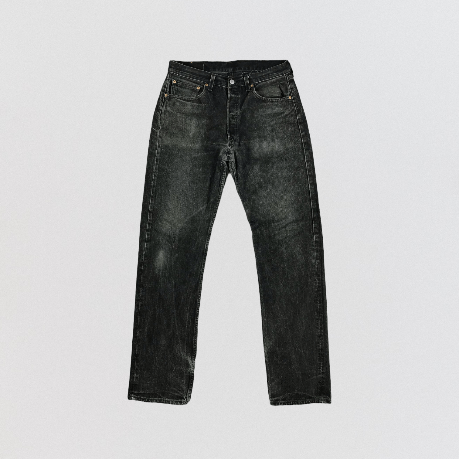 Levi's Vintage 90s Ripped Levis 501 Earth Tone Jeans-JM2282 Size US 33 - 1 Thumbnail