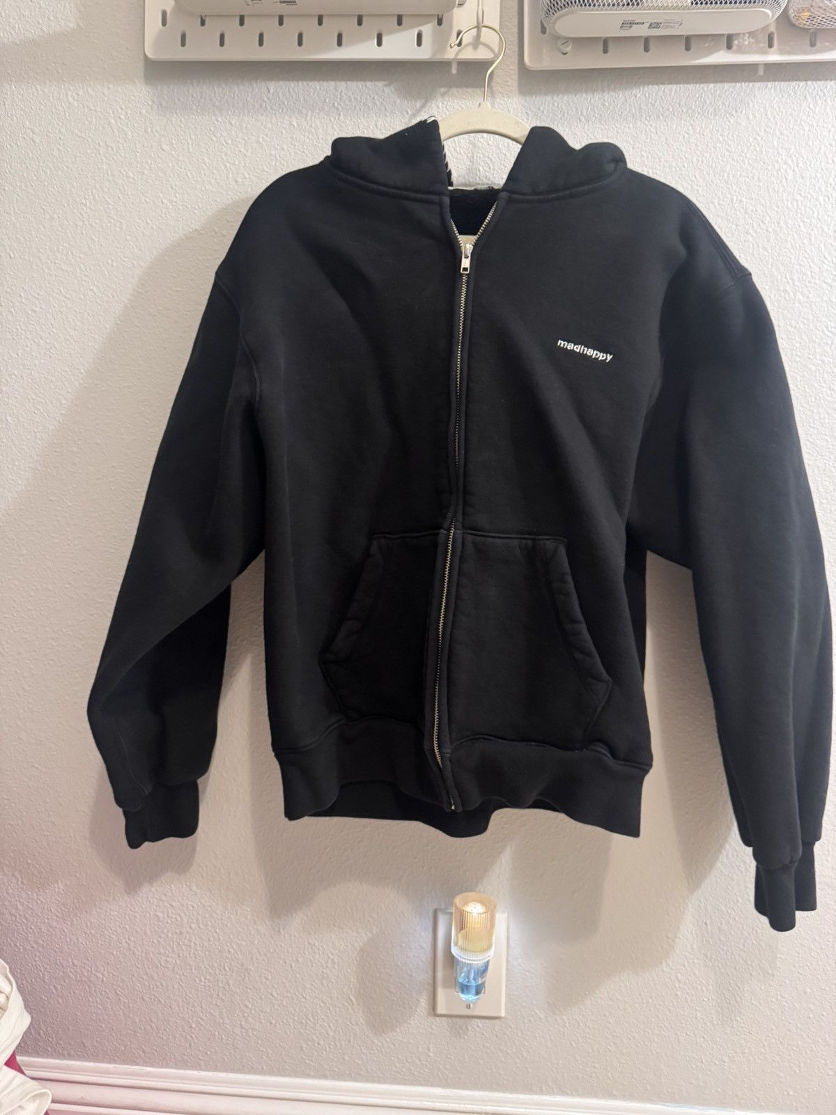 Madhappy MadHappy Black zip up hoodie size M Size US M / EU 48-50 / 2 - 5 Thumbnail