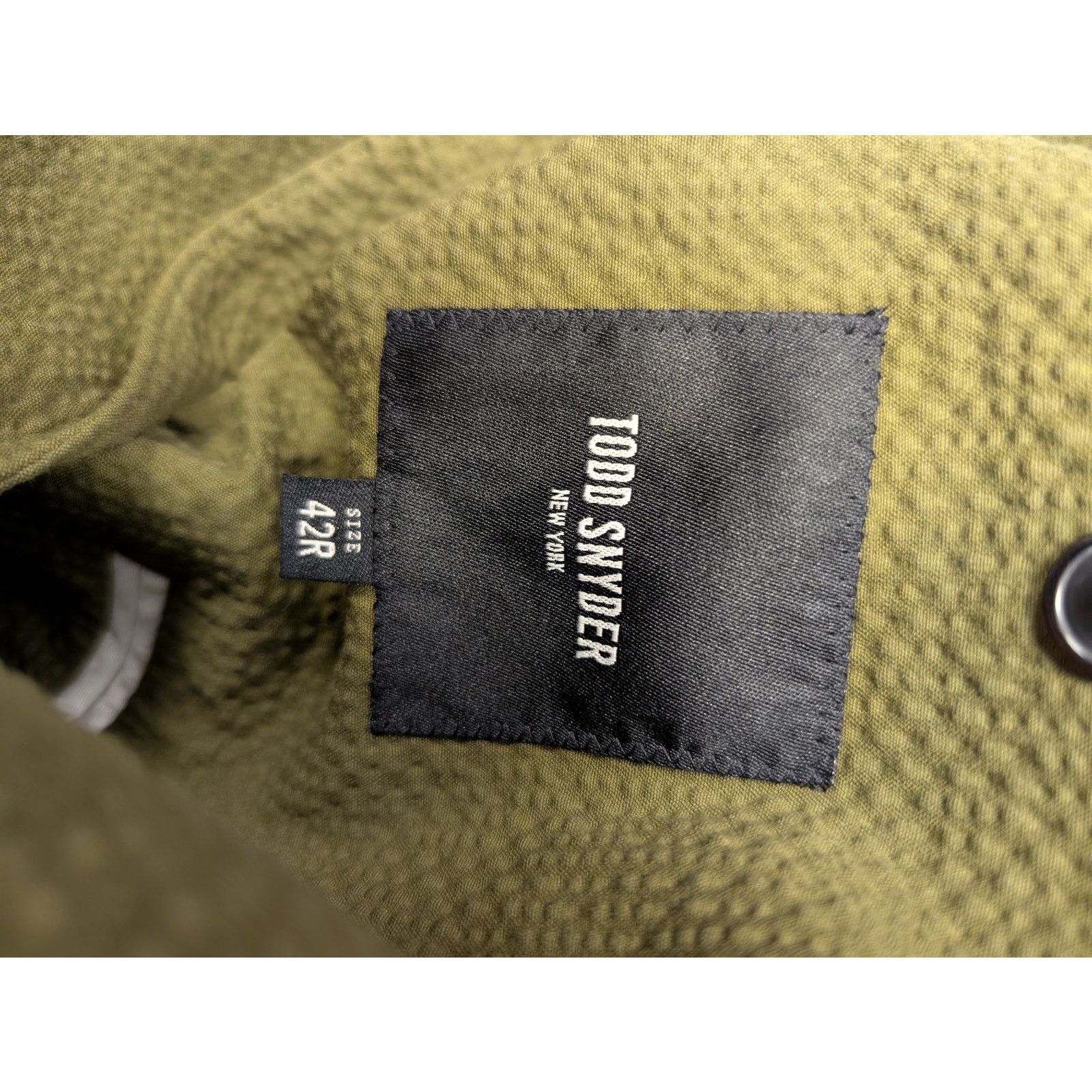 Todd Snyder o1rshd1 CC20 Blazer Jacket in Olive Size US L / EU 52-54 / 3 - 15 Thumbnail