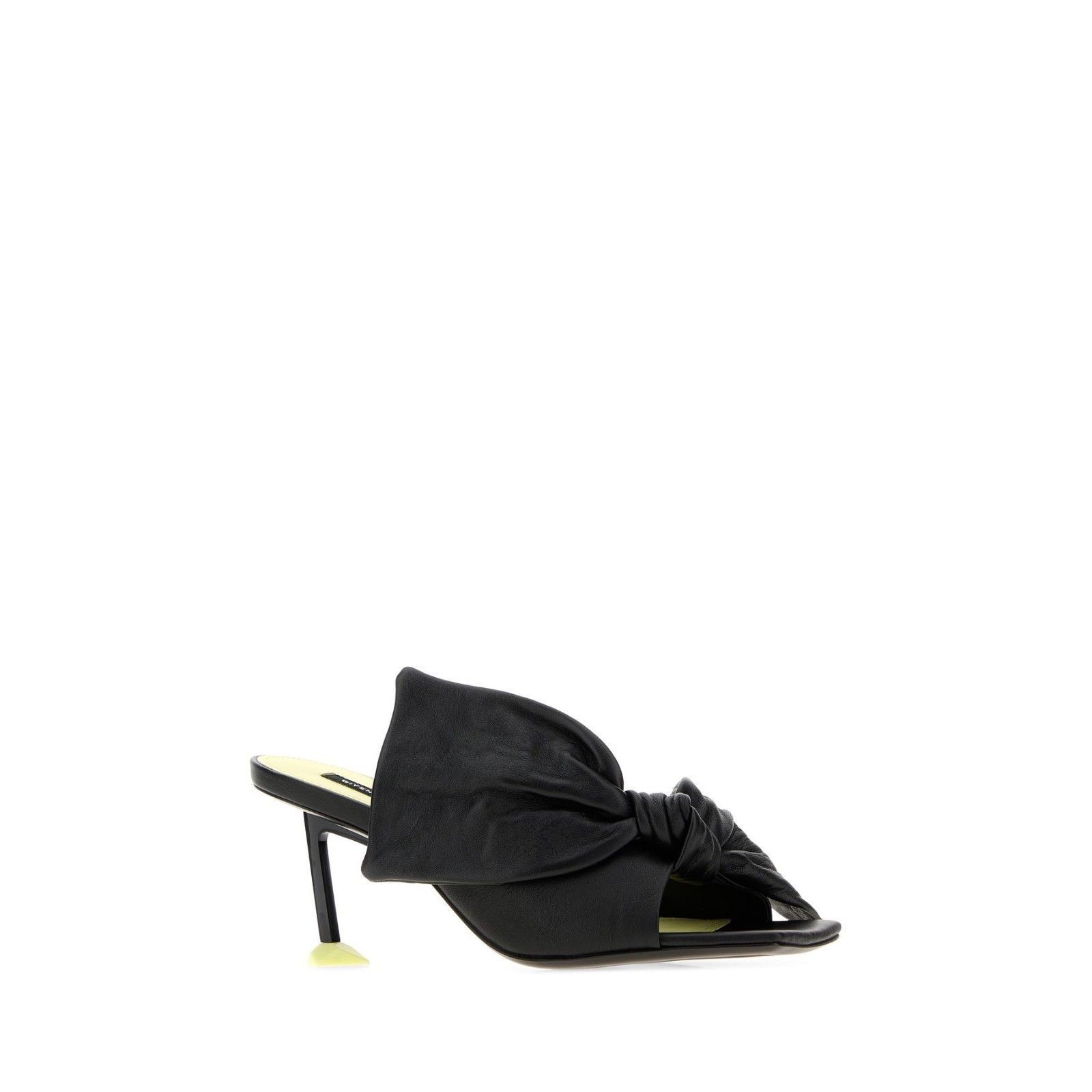Givenchy GIVENCHY Boudoir 65mm Black Bow Mules New & Authentic (Wome Size US 6 / IT 36 - 4 Thumbnail