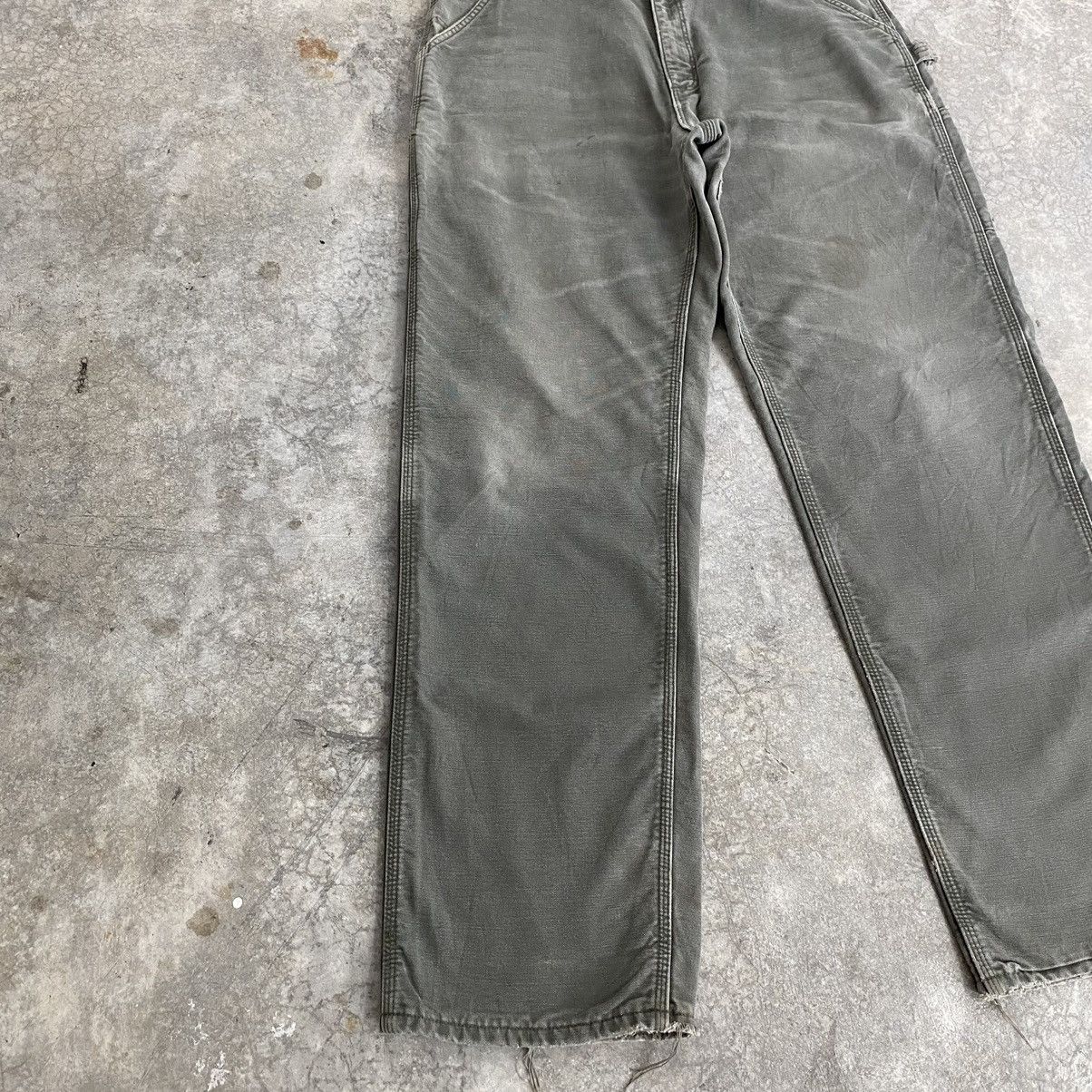 Carhartt Vintage Carhartt Blanket Lined Faded Carpenter Work Pants Size US 36 / EU 52 - 9 Thumbnail