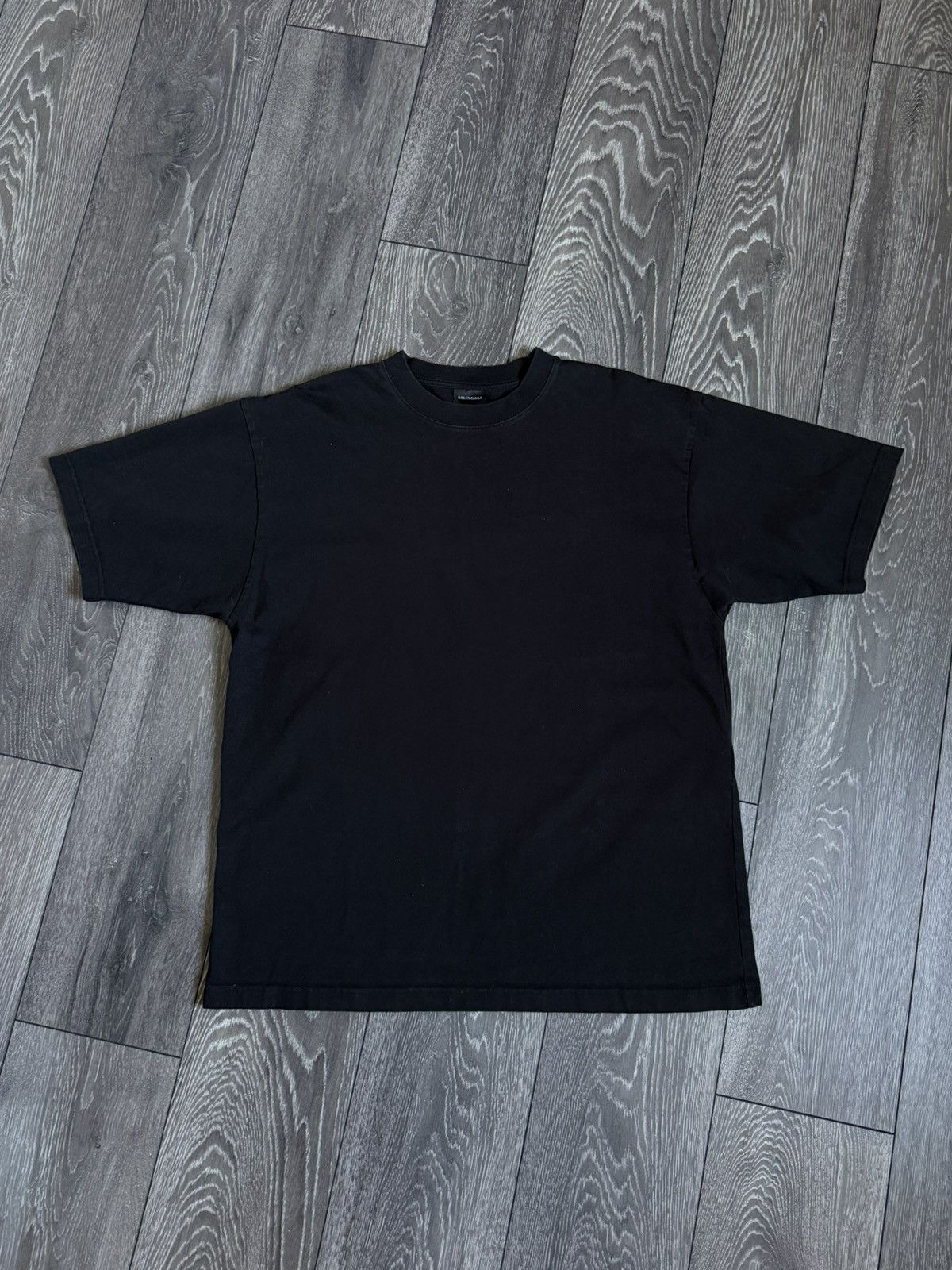Balenciaga balenciaga rhinestone crystal logo oversized tshirt Size US M / EU 48-50 / 2 - 3 Thumbnail