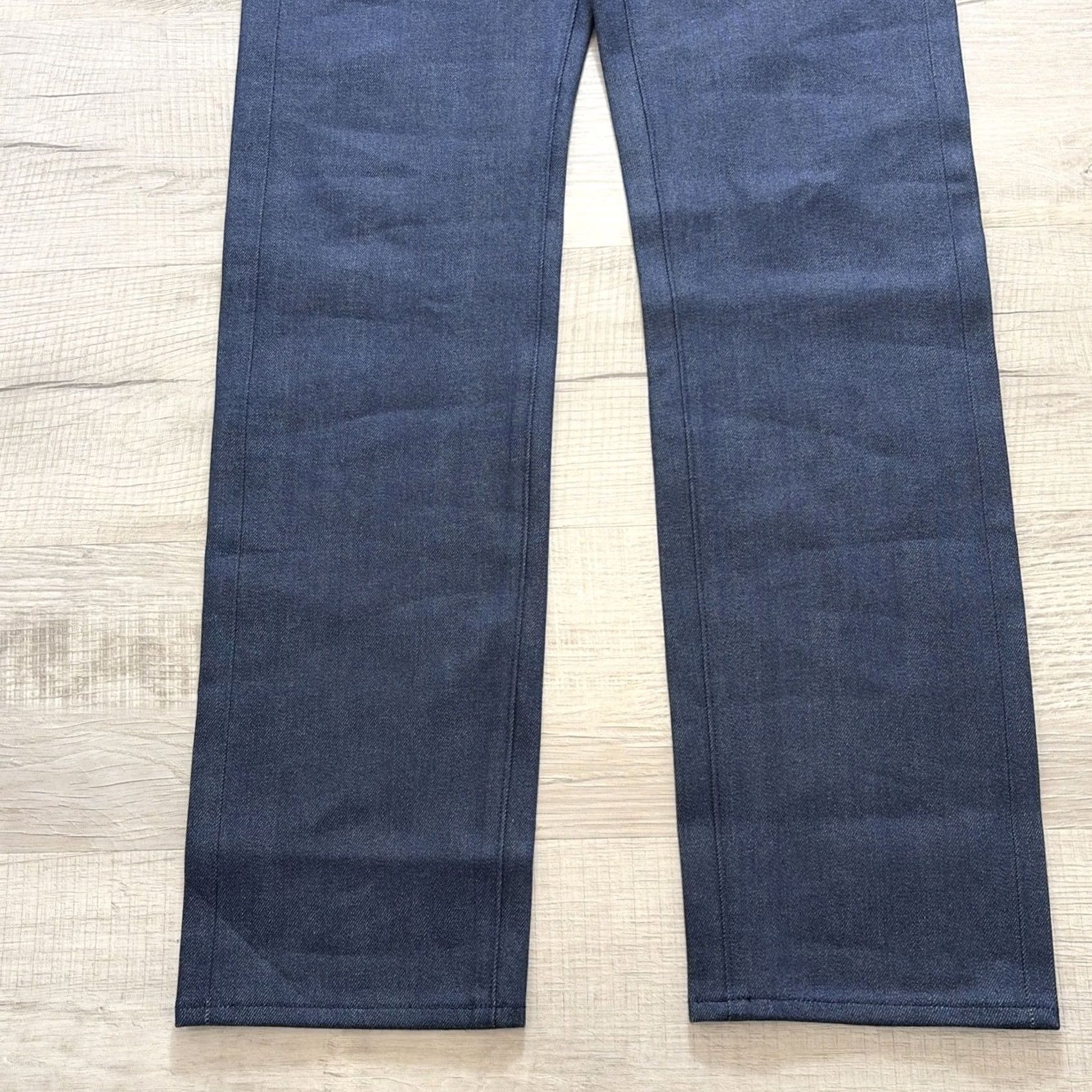 Levi's VINTAGE Levi's 505 Regular Japanese Selvedge Denim Jeans Men 29 x 32 Blue Straight NWT Rare Size US 29 - 5 Thumbnail