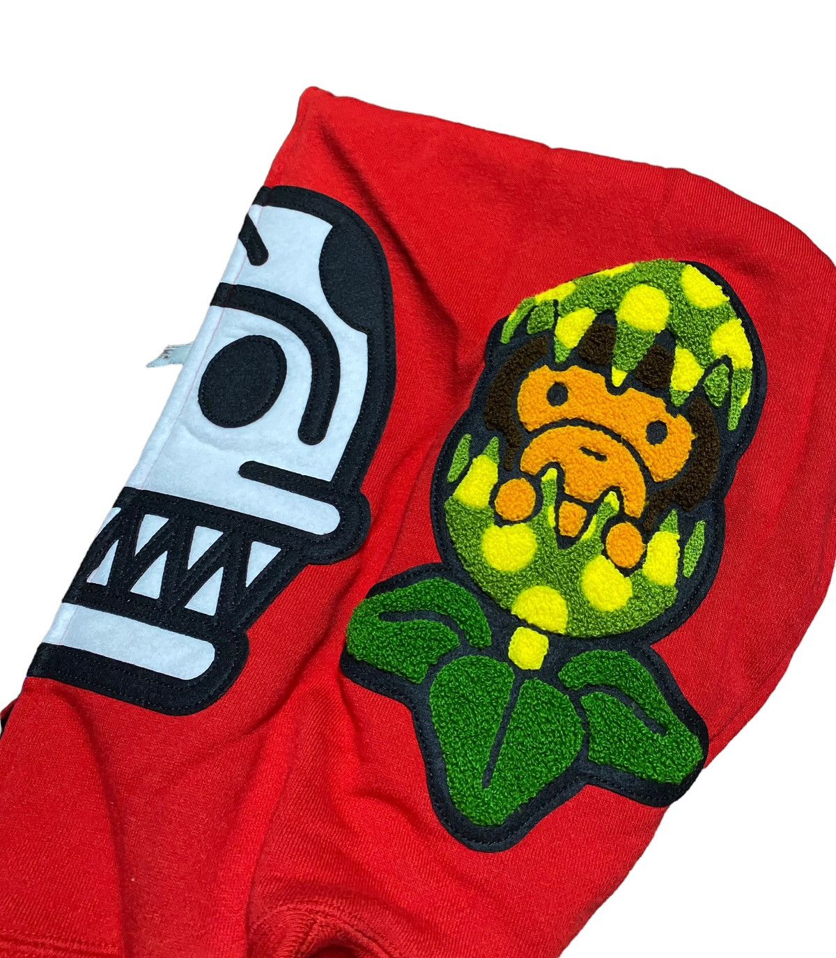 Bape BAPE Jurassic Full Zip Hoodie Red Size US L / EU 52-54 / 3 - 4 Thumbnail