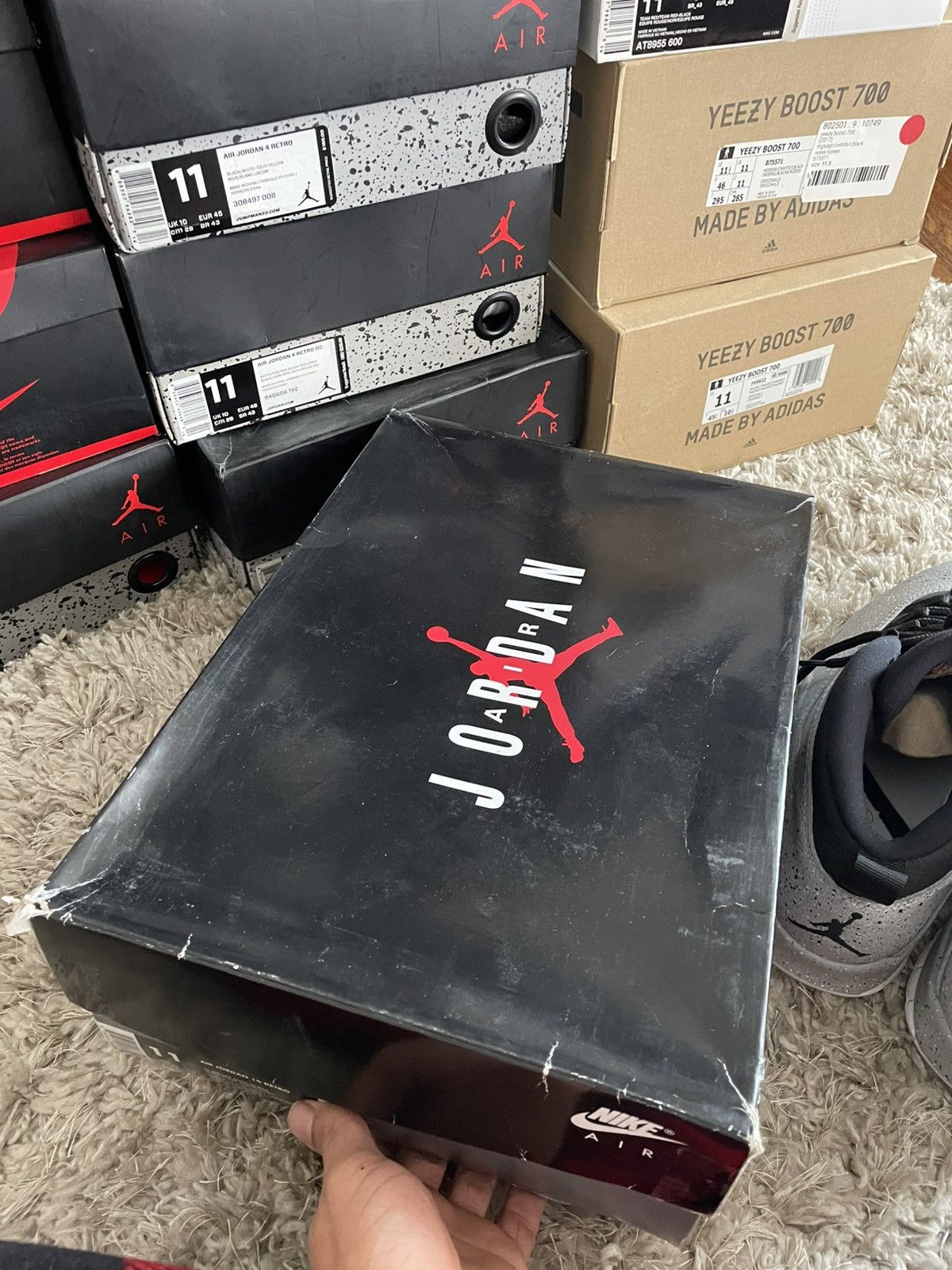 Jordan Brand Jordan 10 Light Smoke Grey Size US 11 / EU 44 - 13 Thumbnail
