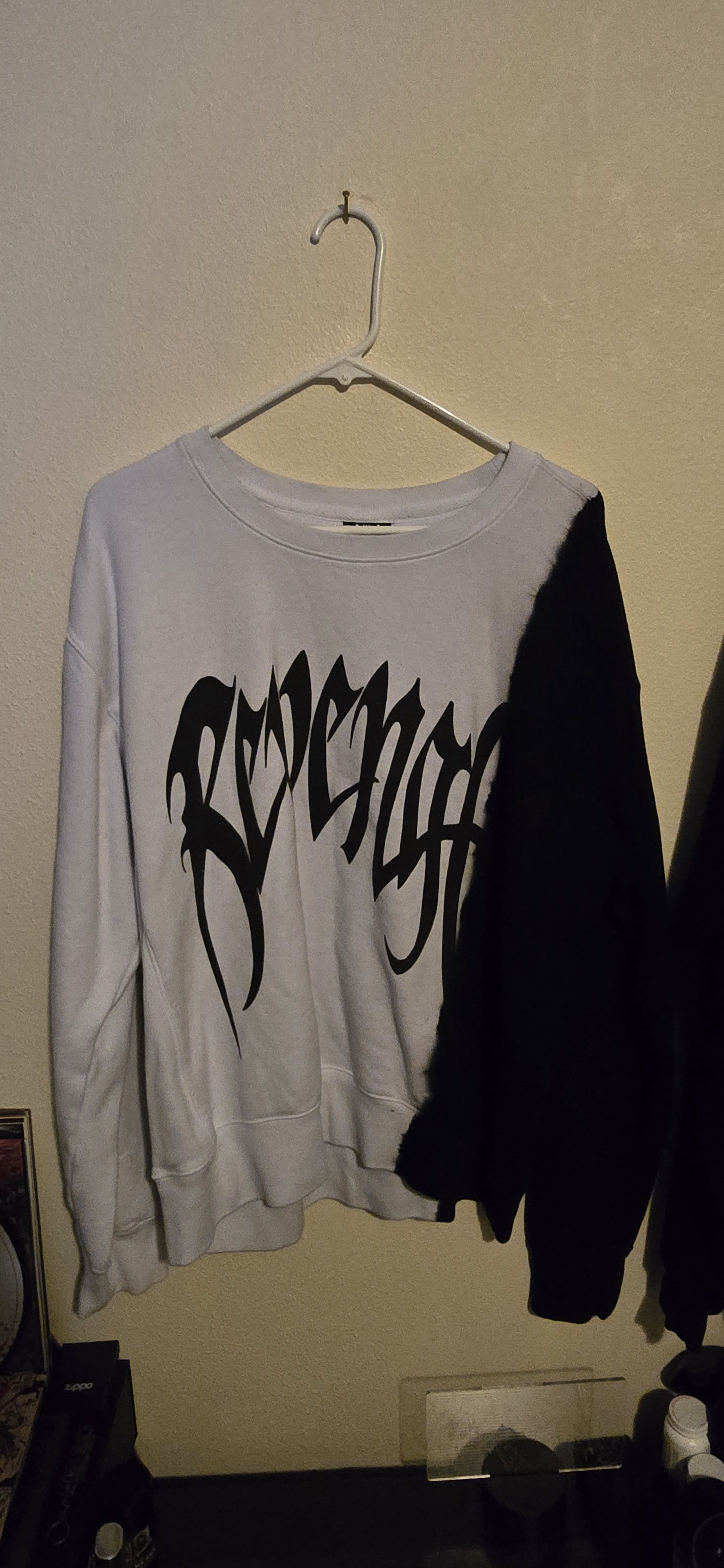 Revenge revenge split crewneck Size US L / EU 52-54 / 3 - 1 Thumbnail